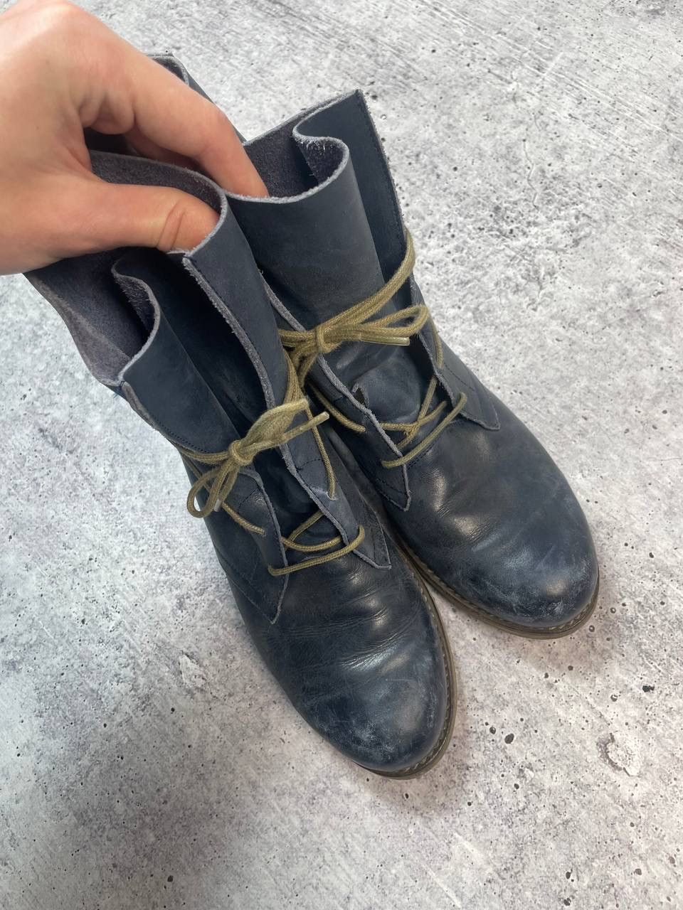 A.S.98 Vintage AS98 Airstep Guidi Style Ankle Lace Boots Y2K Size US 9 / IT 39 - 3 Thumbnail
