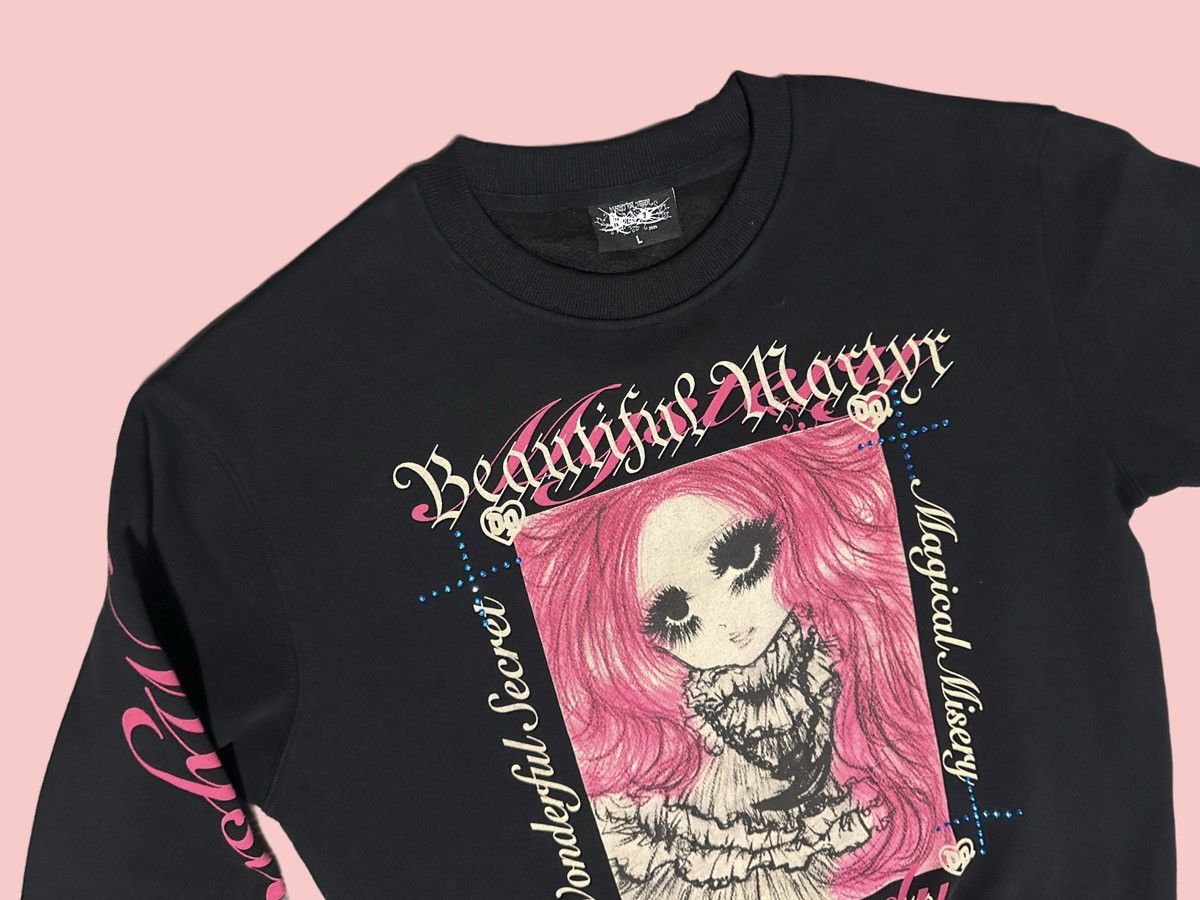 Drain Gang Bladee Martyr Tour Rhinestone Long sleeve Size US L / EU 52-54 / 3 - 2 Thumbnail