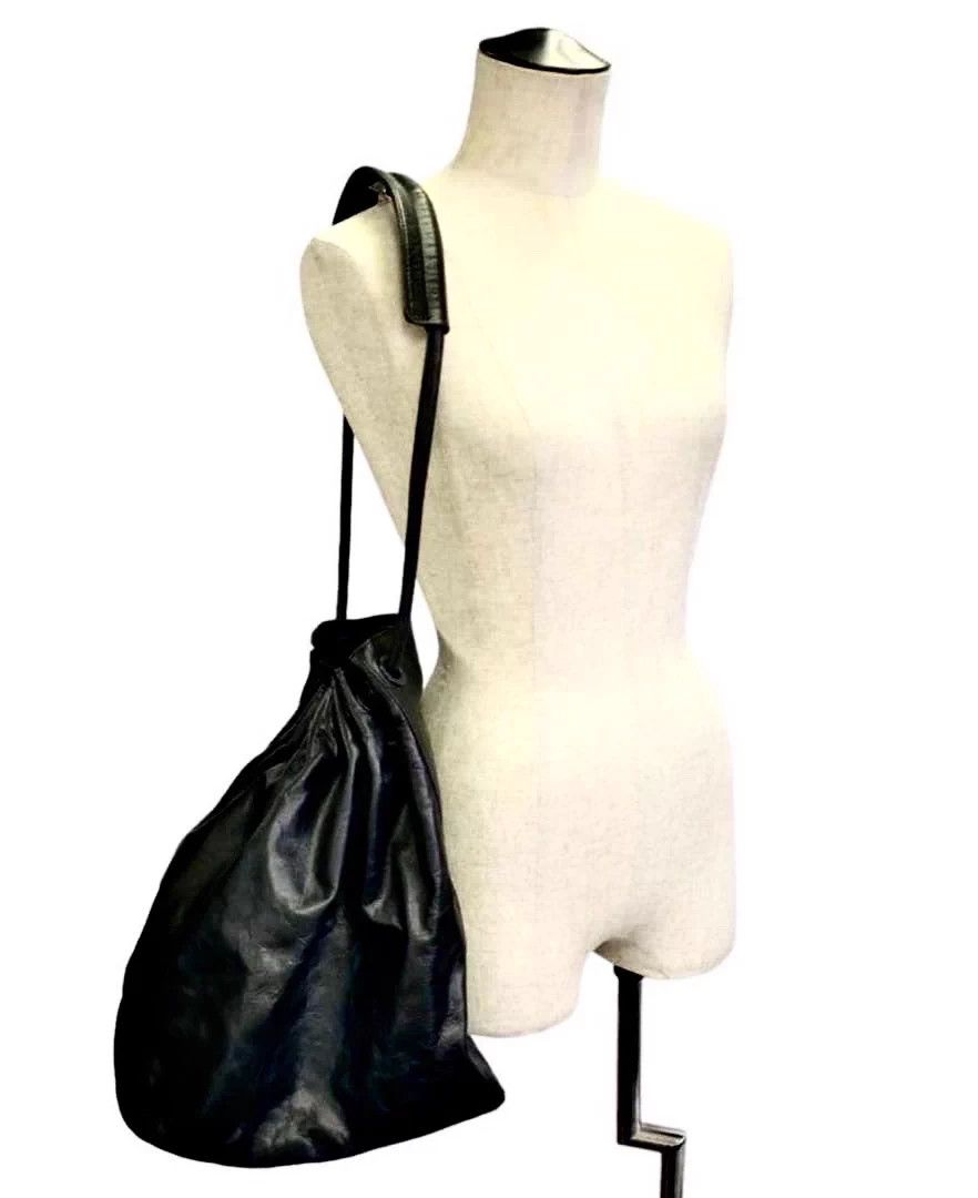 Yohji Yamamoto Yohji Yamamoto Pleated Tote Hobo Shoulder Bag Size ONE SIZE - 3 Thumbnail