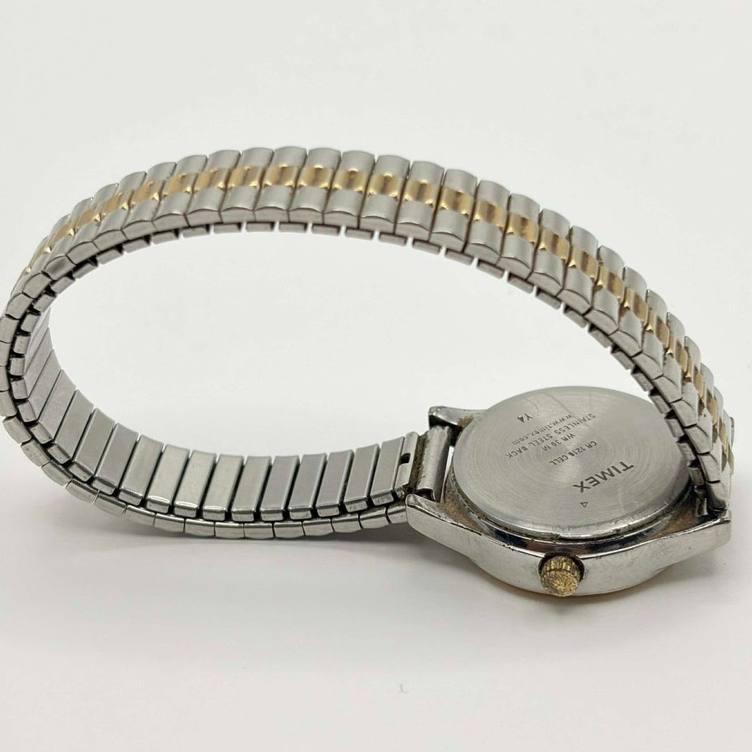Timex Vintage Silver & Gold Timex Watch Size ONE SIZE - 4 Thumbnail