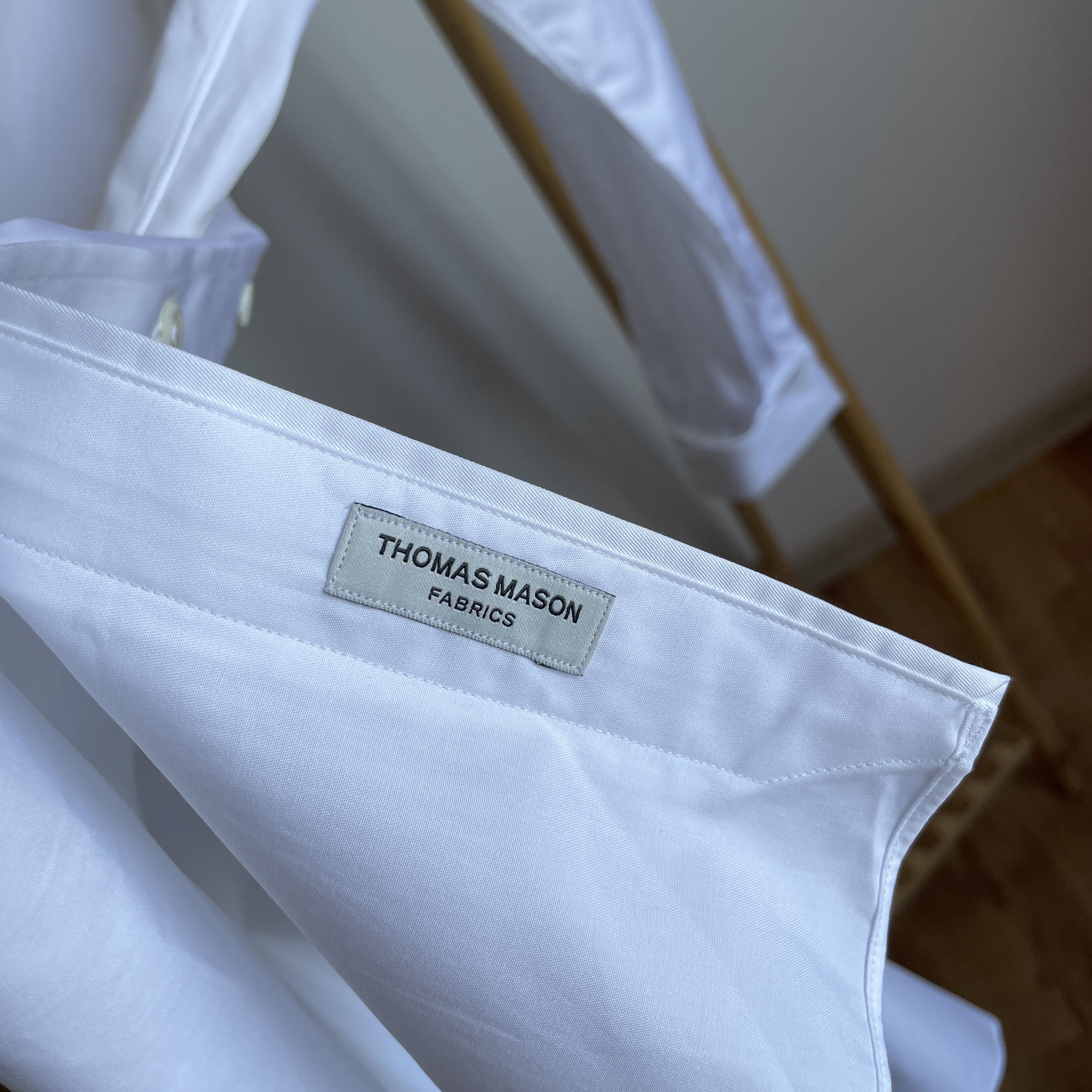 Suitsupply Suitsupply Cufflinks Slim Fit White Dress Shirt Size 46R - 7 Thumbnail