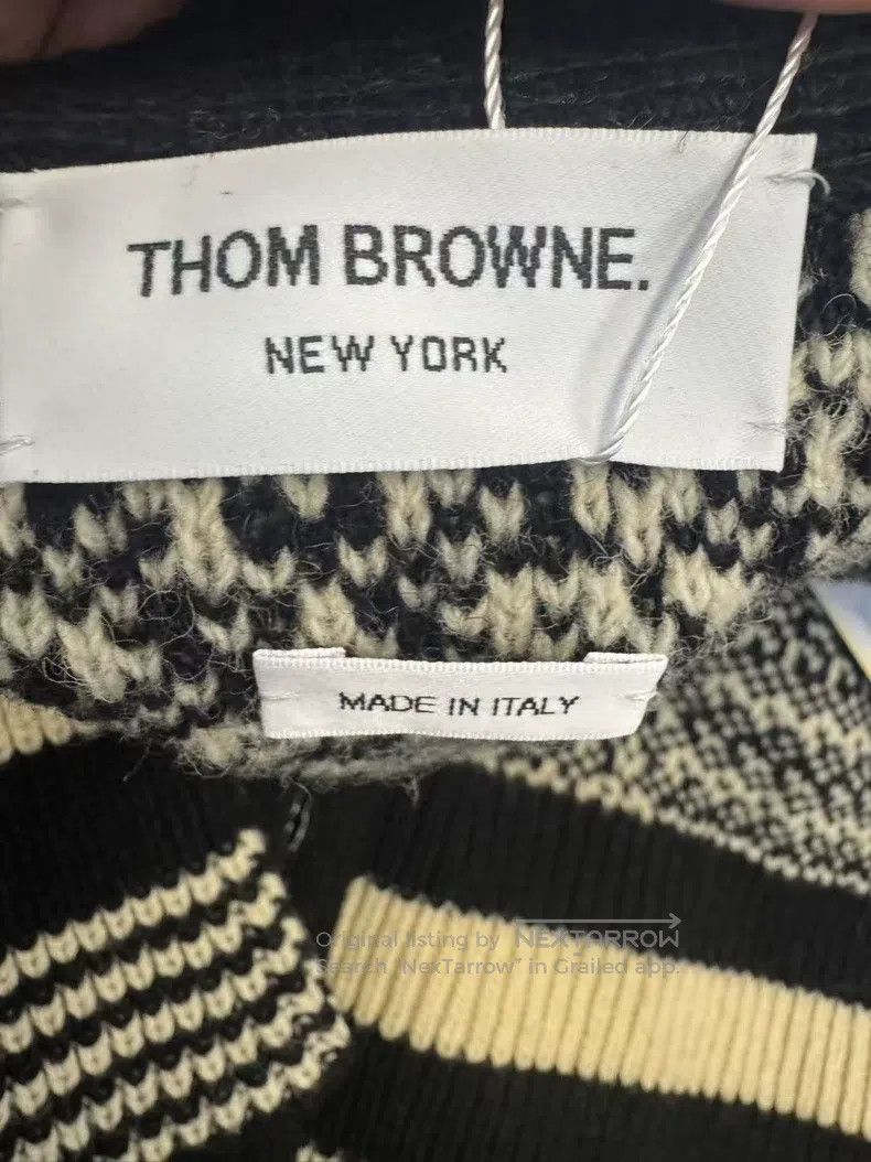 Thom Browne Thom Browne Houndstooth Cardigan Size XS / US 0-2 / IT 36-38 - 4 Thumbnail