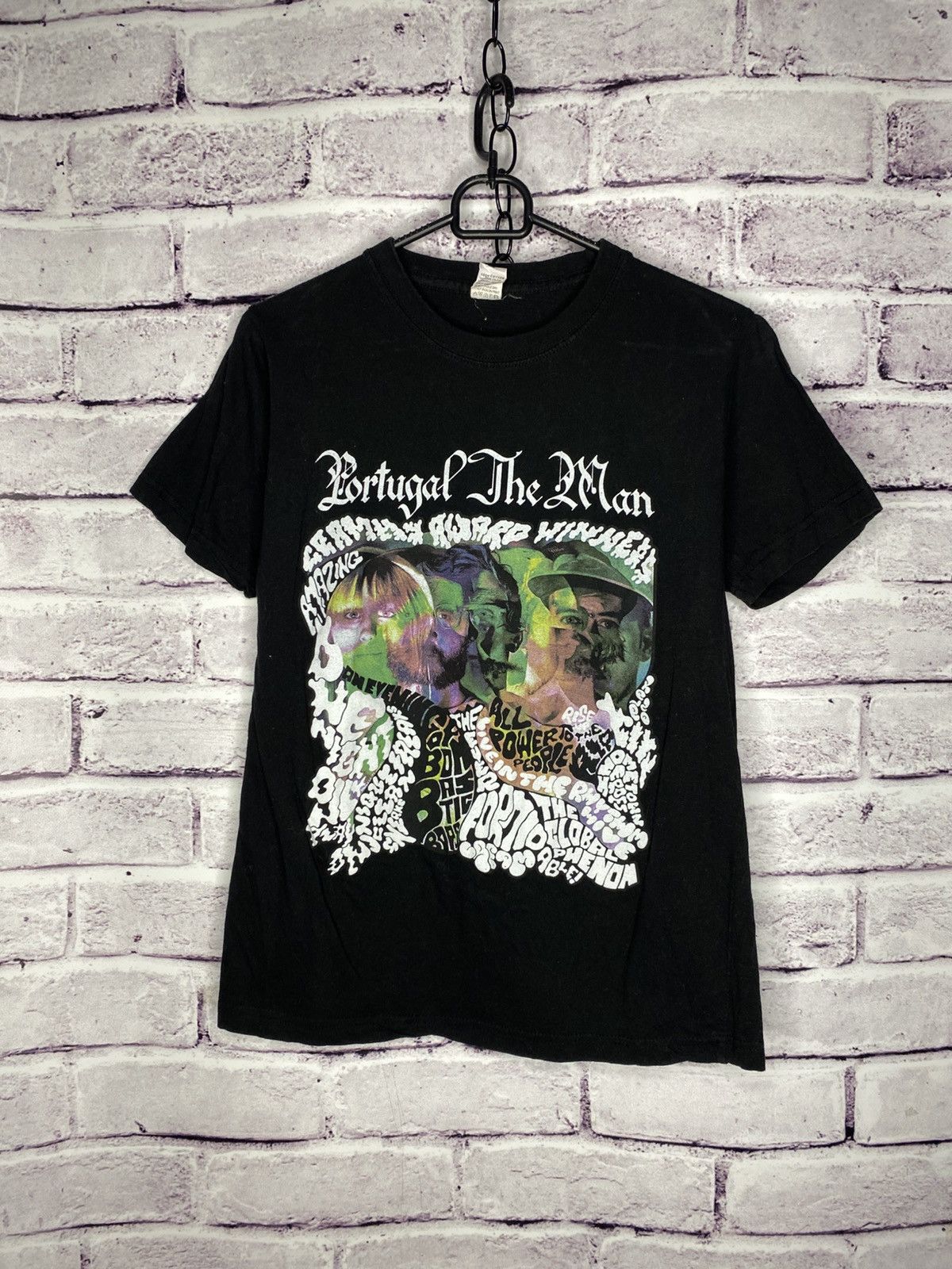 Band Tees Men's T-Shirt Portugal The Man All Power To People 2018€ Size US S / EU 44-46 / 1 - 1 Thumbnail