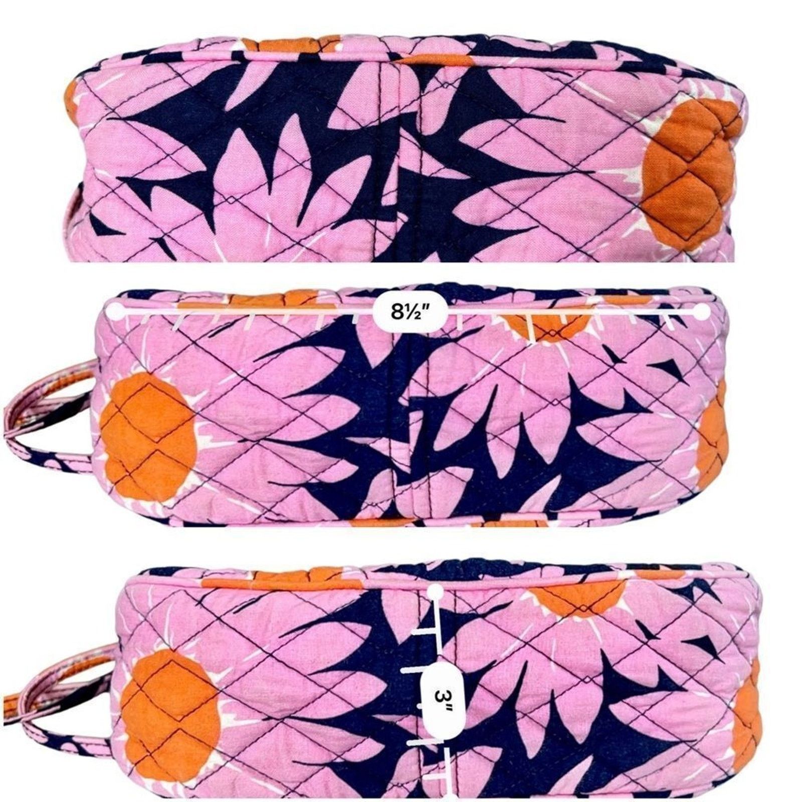 Vera Bradley Vera Bradley Quilted "Loves Me" Mini Crossbody Handbag Pink Size ONE SIZE - 4 Thumbnail