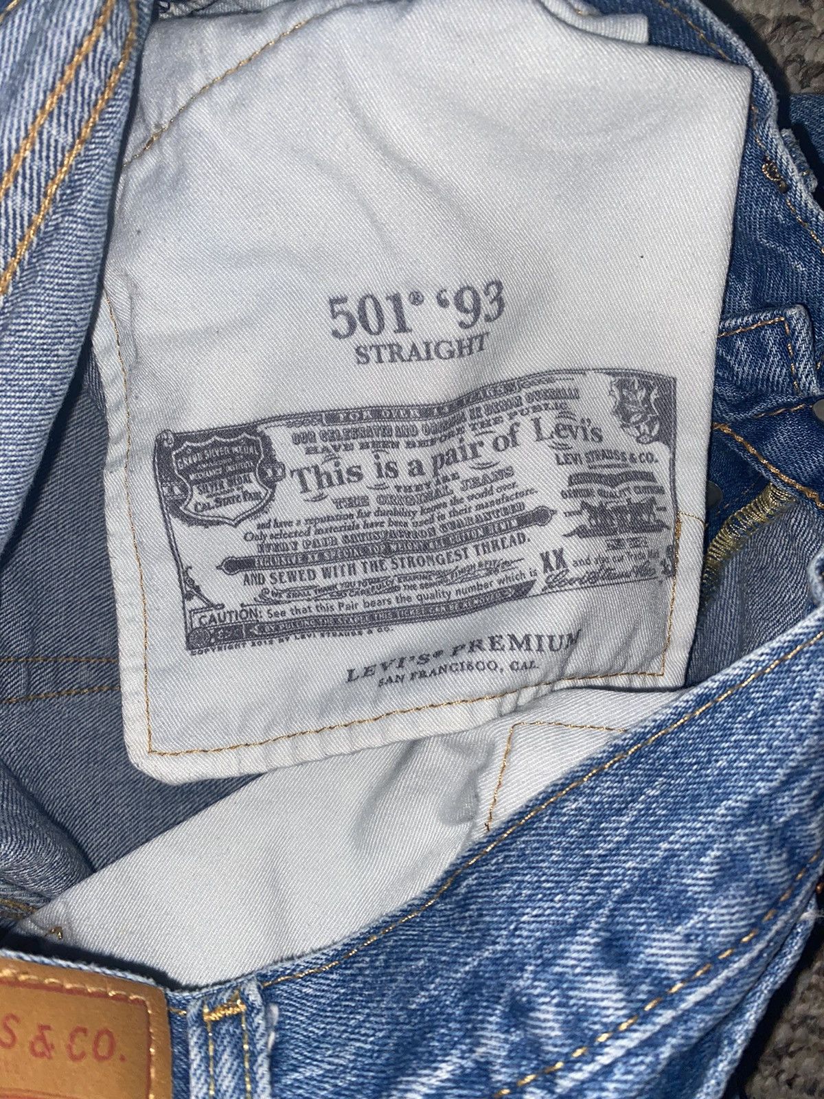 Levi's × Vintage Levi Jeans Size US 29 - 7 Thumbnail