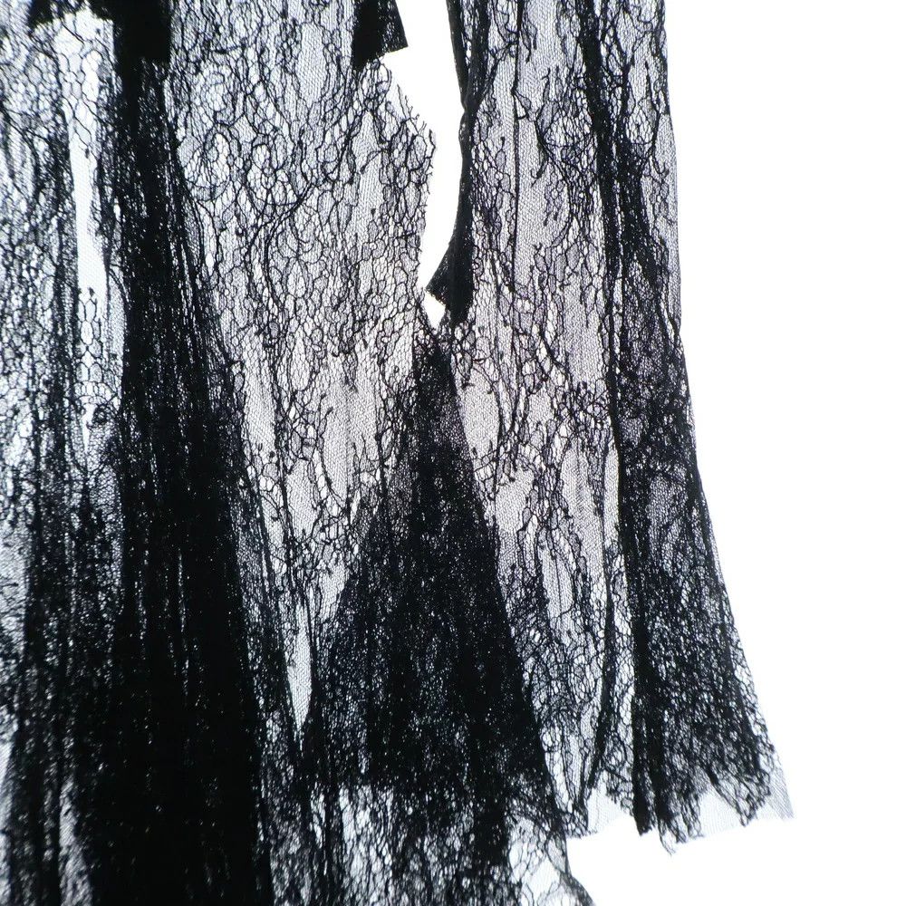Yohji Yamamoto Yohji Yamamoto //25SS GOTHIC LACE LONG BLOUSE Size US S / EU 44-46 / 1 - 5 Thumbnail