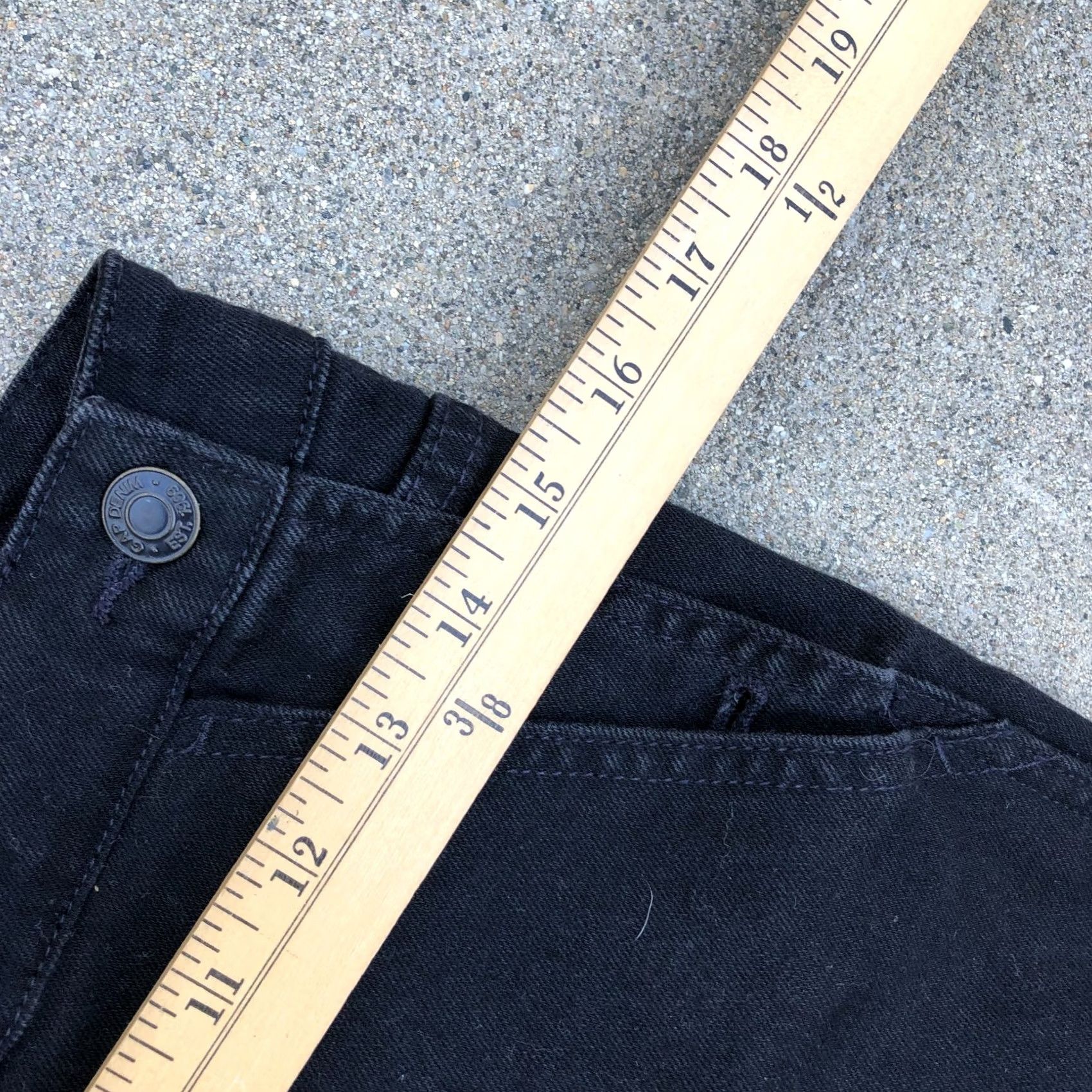 Gap GAP 1969 Denim Overalls Women's 27/P One Piece Black Jean Straight Denim Overalls Womens 27P Black GAP 1969 One Piece Overalls Women Size 27" / US 4 / IT 40 - 7 Thumbnail
