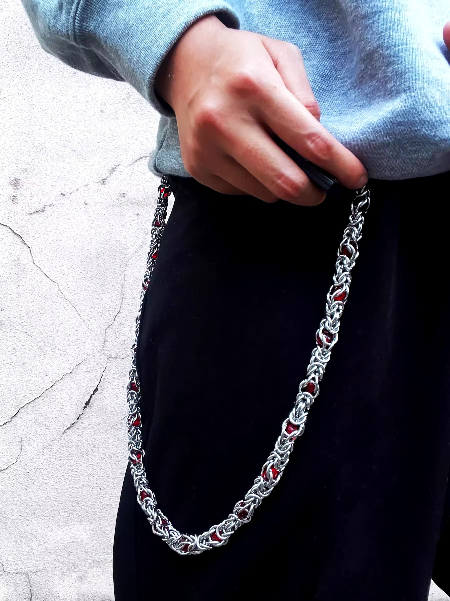 Jewelry Snake Bone Street Pants Chain Size ONE SIZE - 2 Thumbnail
