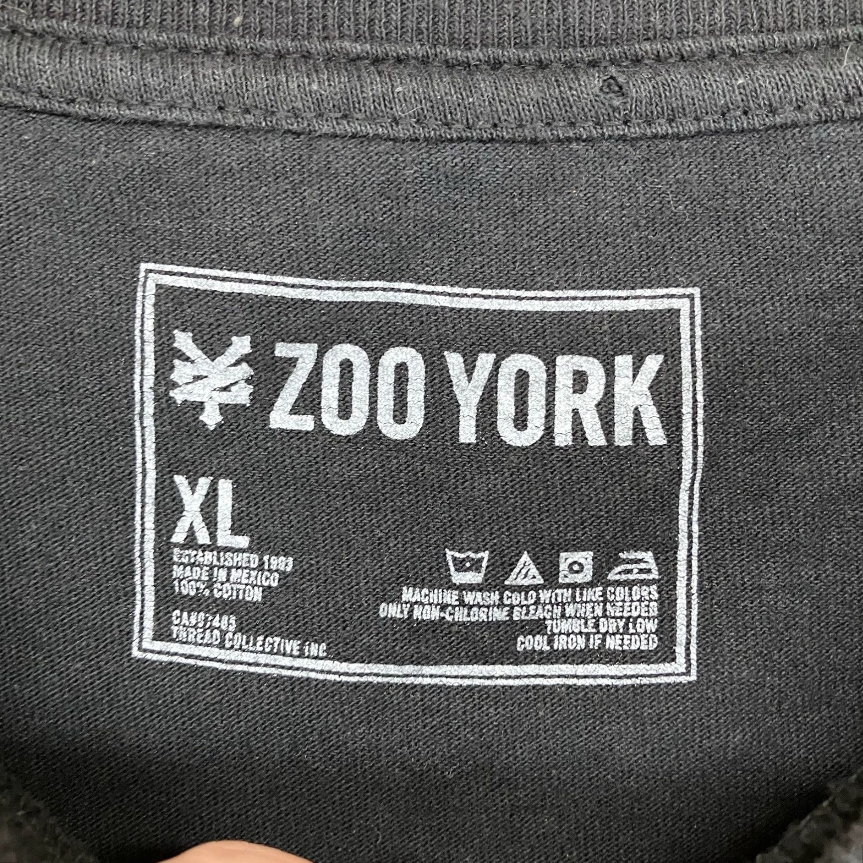 Zoo York VINTAGE Zoo York T-Shirt Men XL Black Graffiti Logo 2000s Skate Hip Hop Summer Size US XL / EU 56 / 4 - 3 Thumbnail