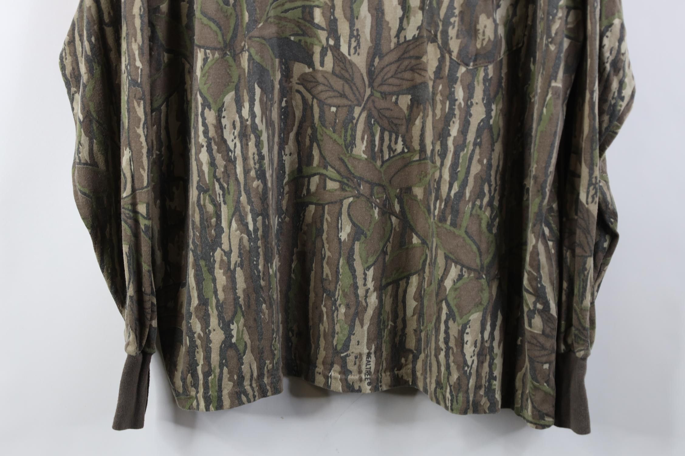 Vintage Vintage 80s 90s Streetwear Camouflage Long Sleeve T-Shirt Size US XL / EU 56 / 4 - 3 Thumbnail