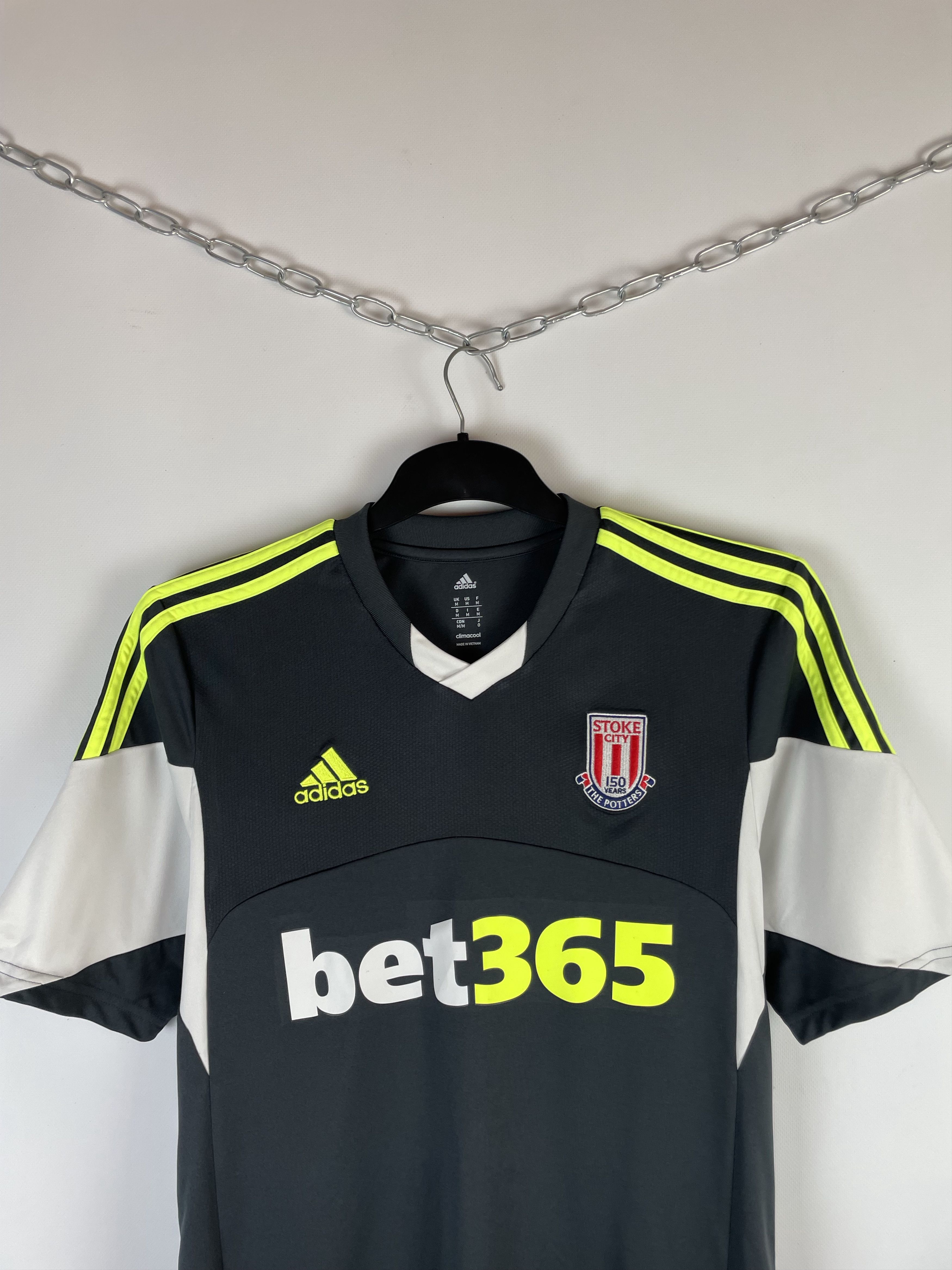 Adidas Adidas Stoke City 2013 2014 away soccer jersey football Size US M / EU 48-50 / 2 - 3 Thumbnail