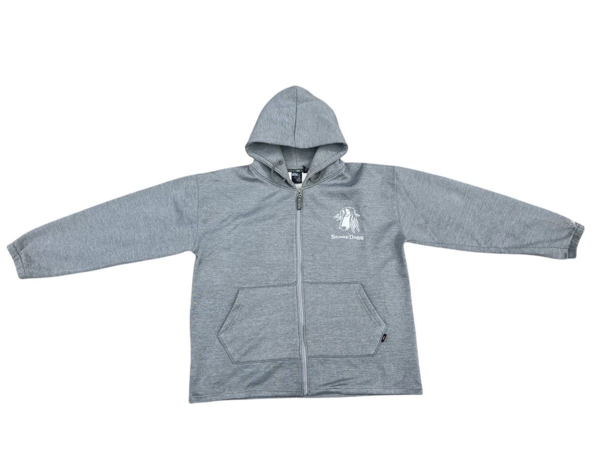Snoop Dogg × Vintage Vintage Snoop Dogg Grey Hooded Sweater Size US L / EU 52-54 / 3 - 2 Thumbnail
