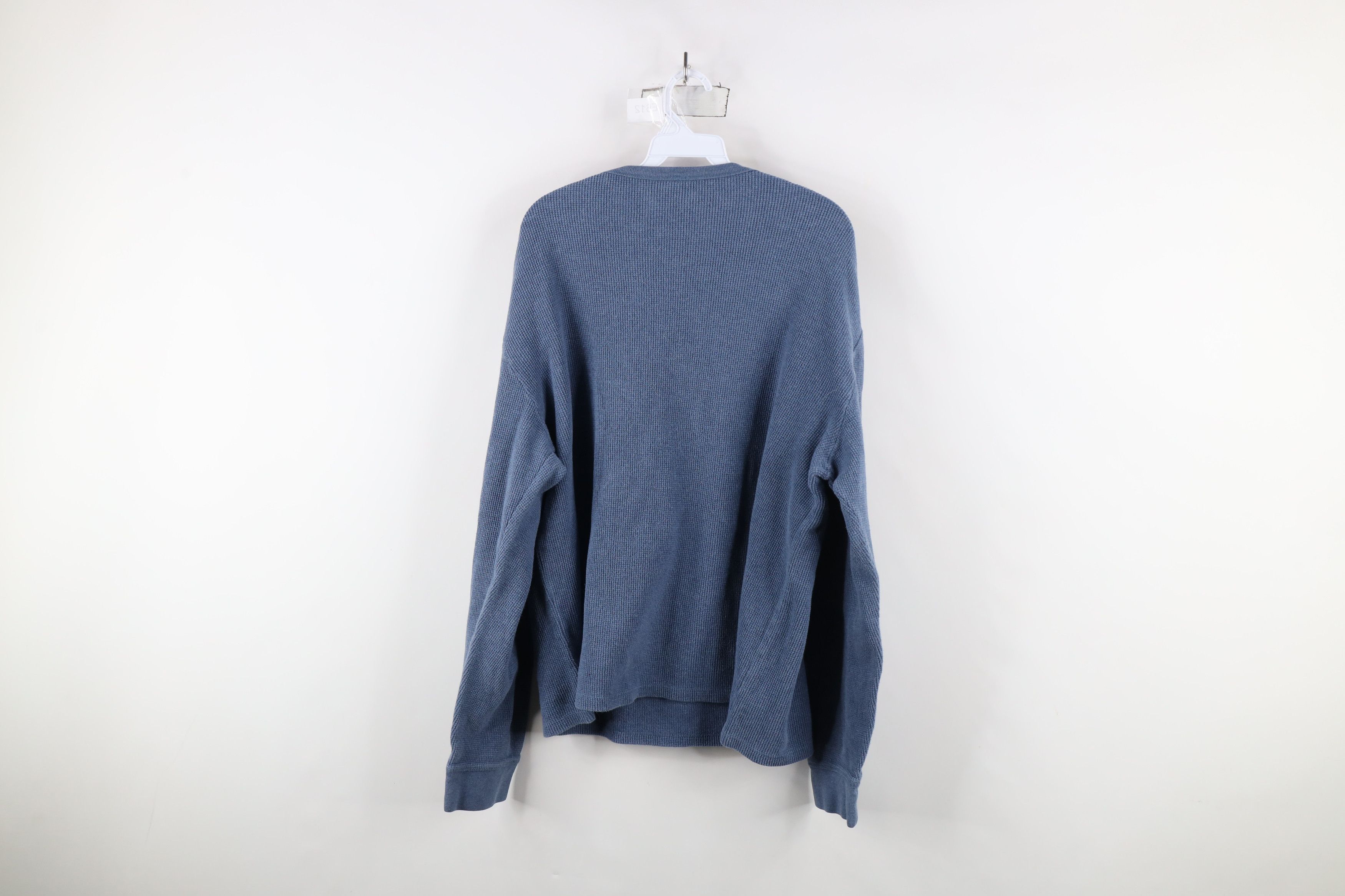 Gap × Vintage Vintage Y2K Gap Thermal Waffle Knit Long Sleeve T-Shirt Size US XXL / EU 58 / 5 - 6 Thumbnail