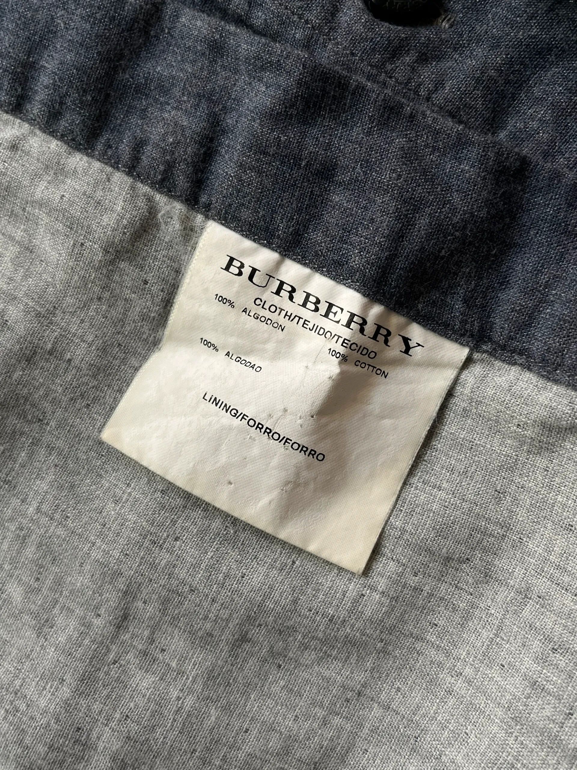 Burberry Burberry London Sz XL Shirts Grey Size US XL / EU 56 / 4 - 6 Thumbnail
