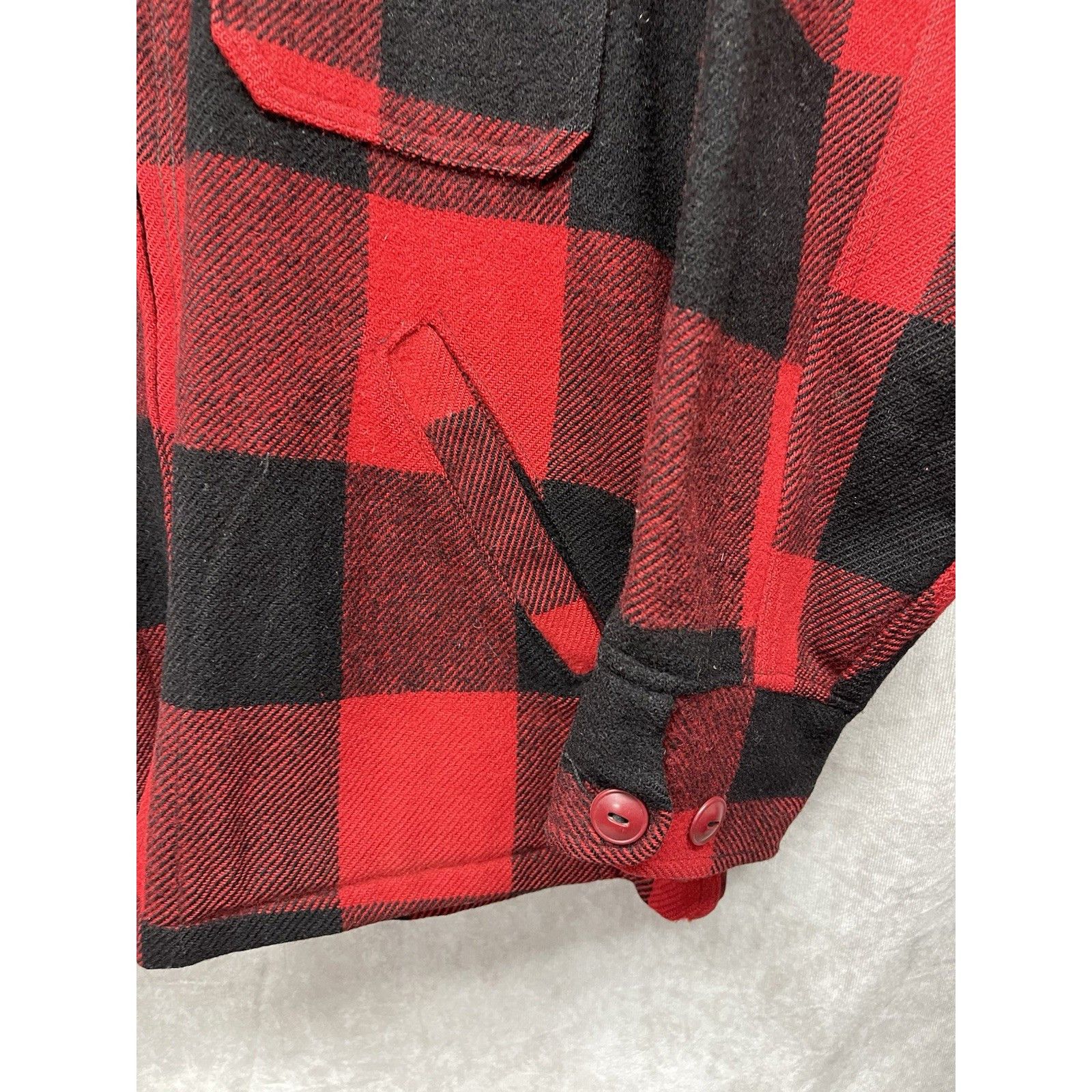 Other VINTAGE 1950S WOOLRICH BUFFALO PLAID WOOL ZIP MACKINAW HUNTI Size US XXS / EU 40 - 6 Thumbnail