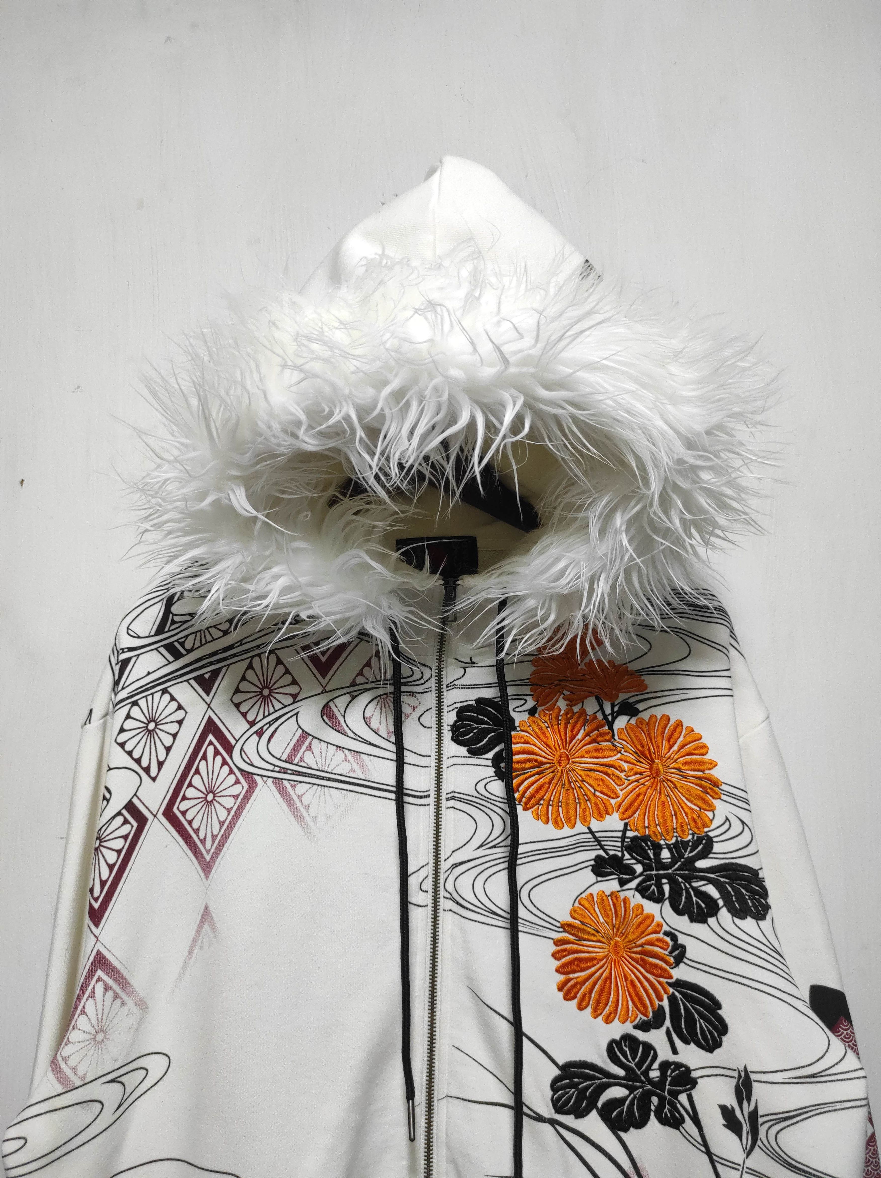 If Six Was Nine Oriental Brand Sukajan Zip Fur Hoodie LGB IfSixWasNine style Size US XL / EU 56 / 4 - 5 Thumbnail