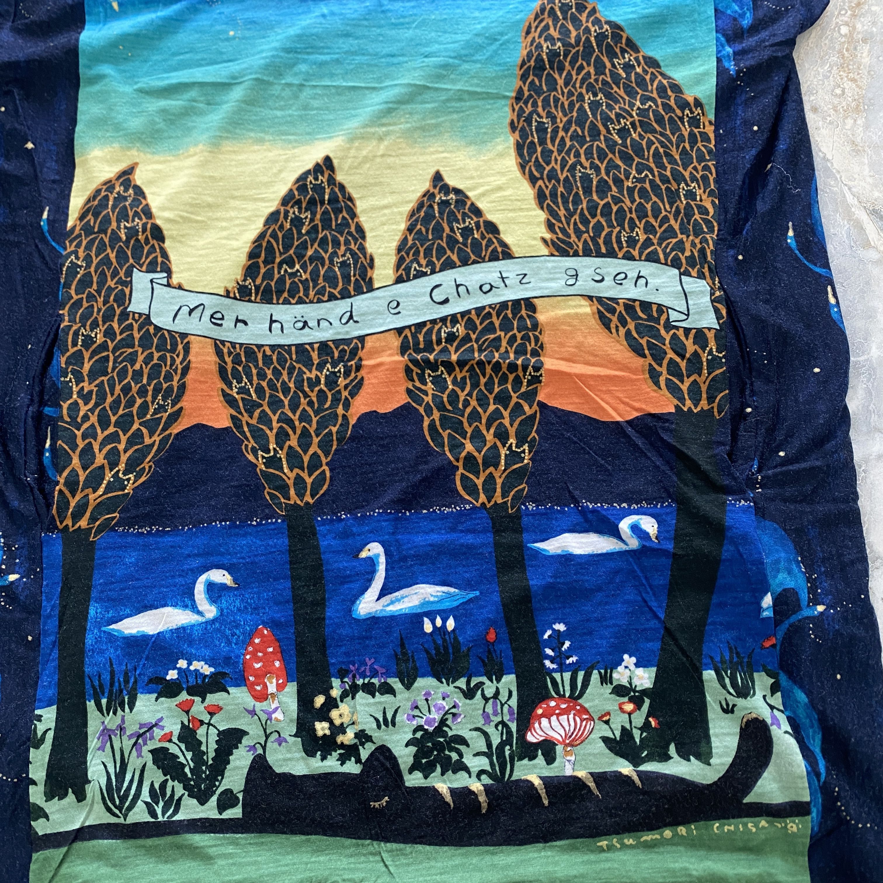 Designer × Issey Miyake × Tsumori Chisato Tsumori Chisato Printed Top Size M / US 6-8 / IT 42-44 - 3 Thumbnail