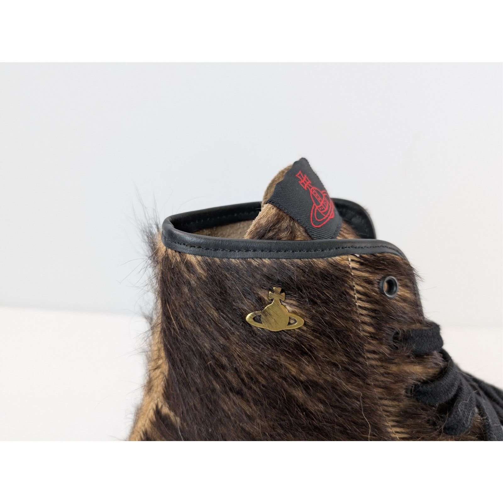 Vivienne Westwood o1rshd1 Animal Gym High Top Sneakers in Brown Size US 10 / EU 43 - 5 Thumbnail