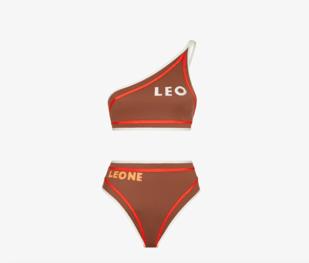 Fendi o1loc1c0824 Swimsuit in Brown Size 30" / US 8 / IT 44 - 1 Preview