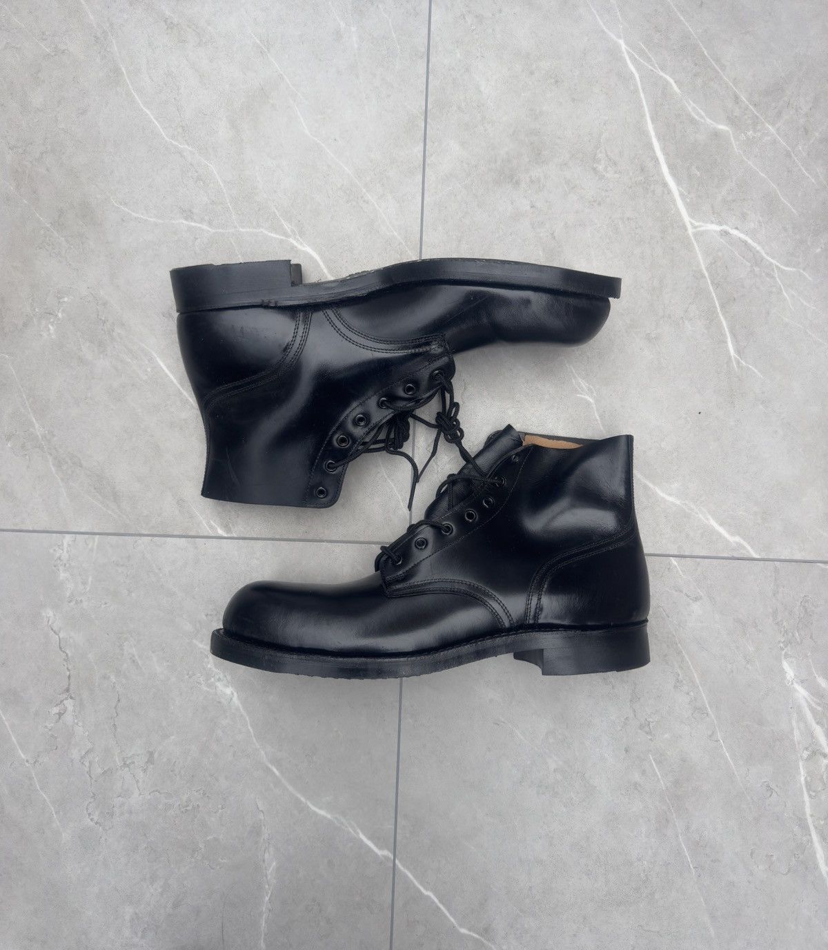 Other 1985 Vintage Steel Toe Ankle Combat Boots Size US 10 / EU 43 - 1 Thumbnail