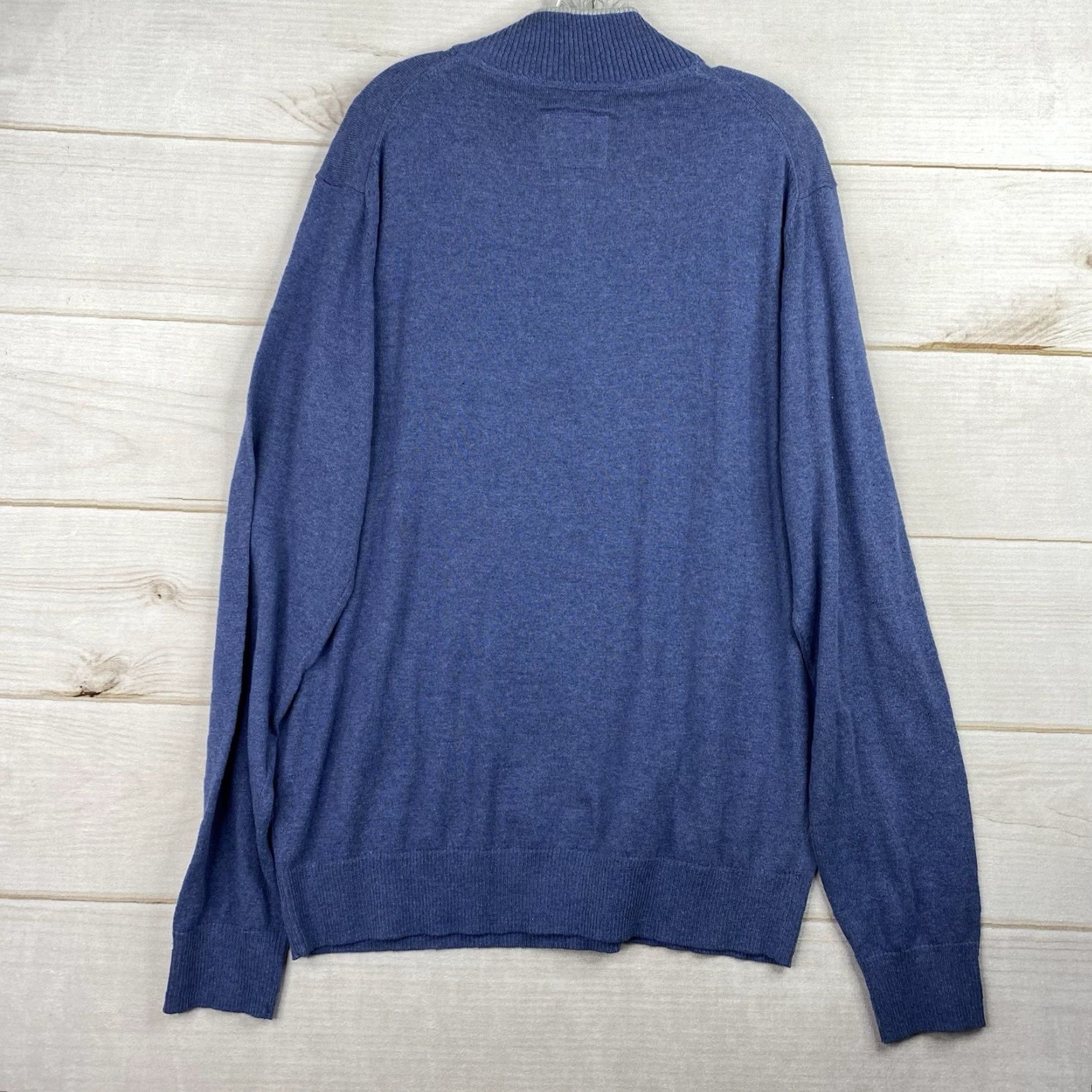 Vintage St Johns Bay Mens 1/4 Zip Pullover Sweater XL Blue NWT 1/4 Zip Mock Neck Pullover Sweat... Size US XL / EU 56 / 4 - 7 Thumbnail