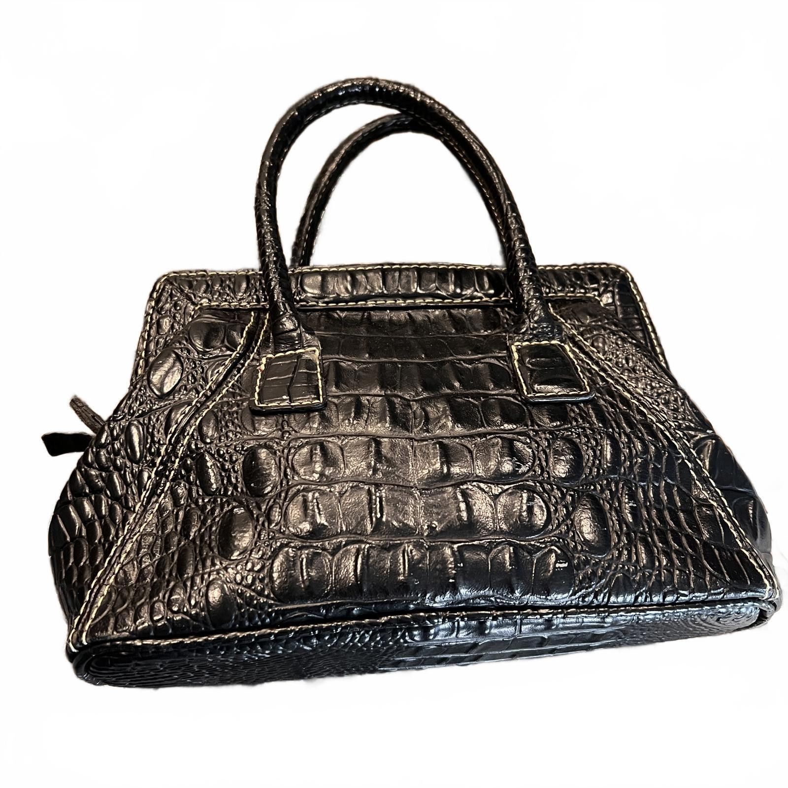 Other Liz Clairborne Black leather Crocodile-Pattern Women's Purse Size ONE SIZE - 1 Thumbnail