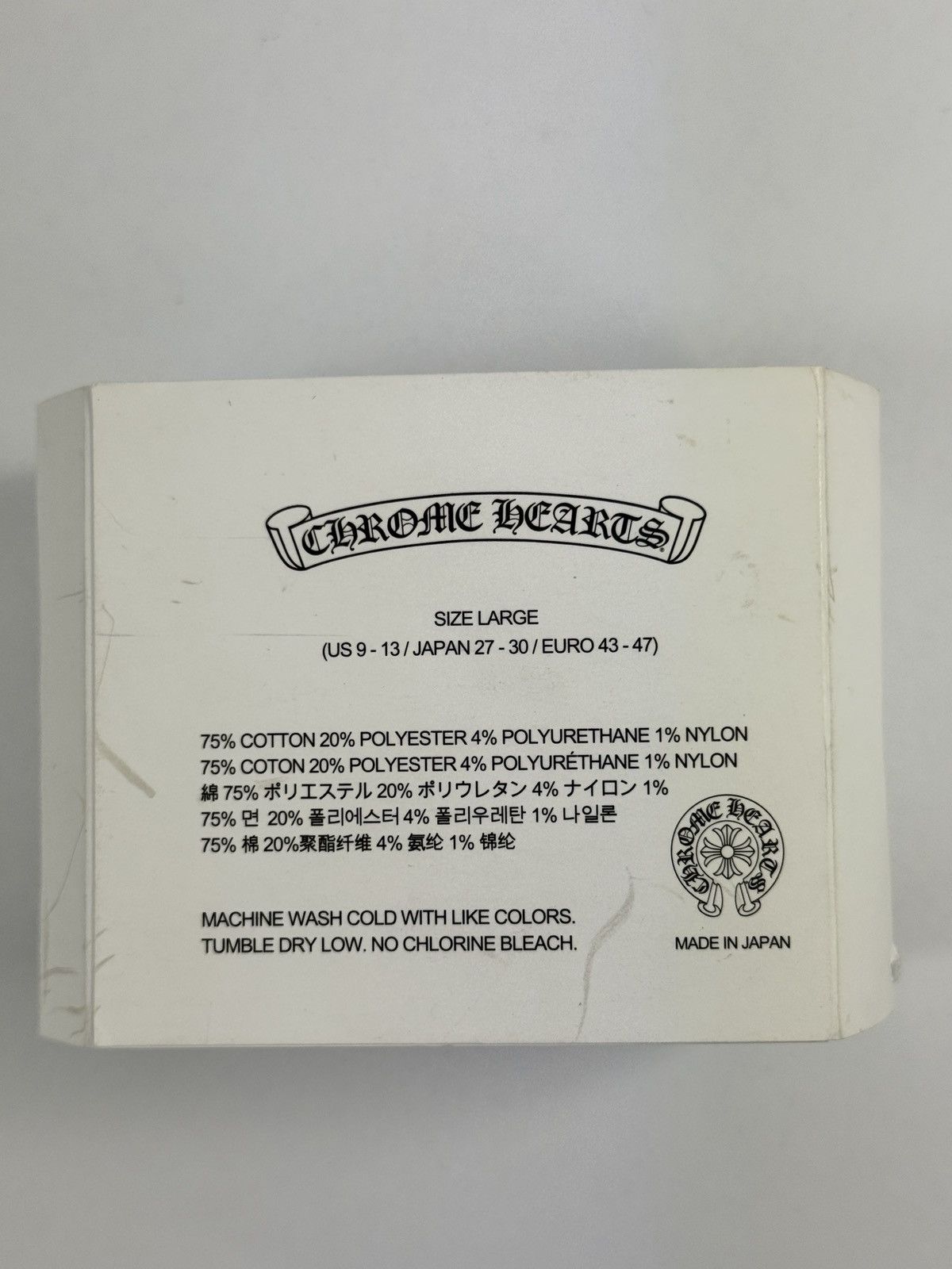 Chrome Hearts CHROME HEARTS SOCKS 1 PAIR Size ONE SIZE - 5 Thumbnail