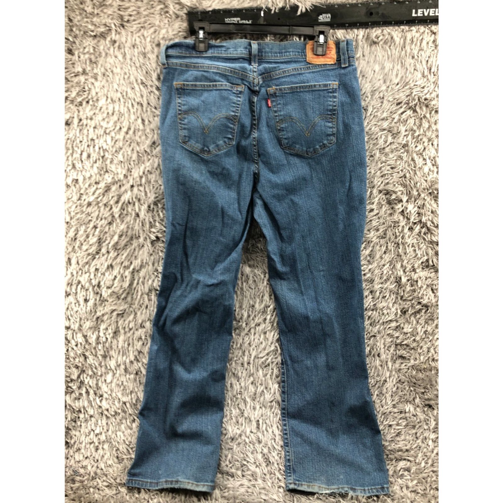 Levi's Levi's 550 Relaxed Bootcut Jeans Plus Size 18 Womens Medium Wash Blue Size 40" / US 18 - 5 Thumbnail