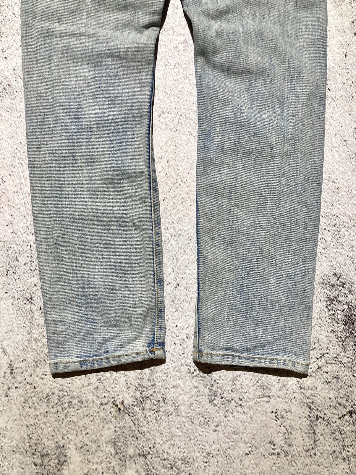 Japanese Brand 2000s Idun Distressed Ripped Denim Blue Jeans Lgb Punk Style Size US 30 / EU 46 - 16 Thumbnail