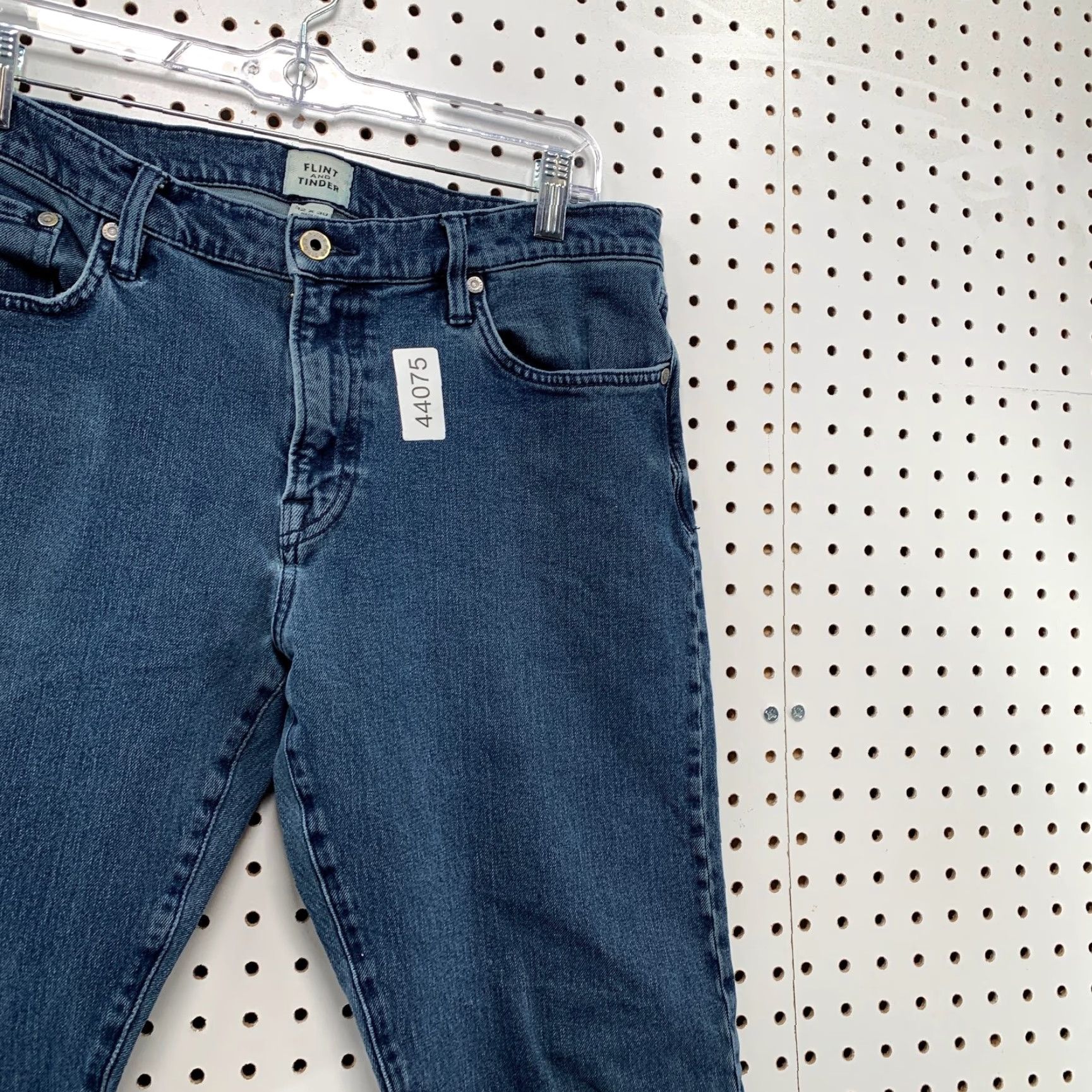 Flint And Tinder Flint and Tinder Denim Jeans Mens Size 33x27 Blue Straight Fit 32x30 Size US 32 / EU 48 - 3 Thumbnail