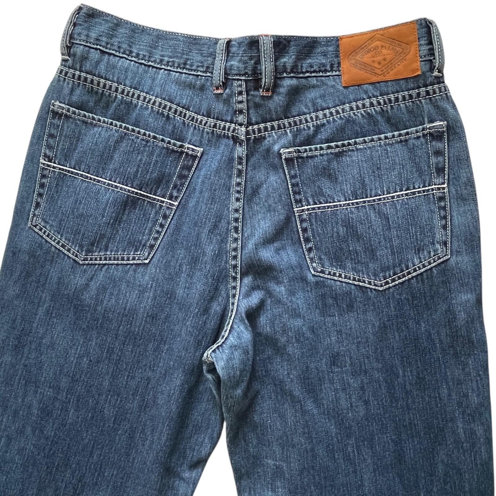 Indigo Palms Indigo Palms Jeans 34x34 Mens Classic Fit Blue Denim CLEAN! Size US 34 / EU 50 - 5 Thumbnail