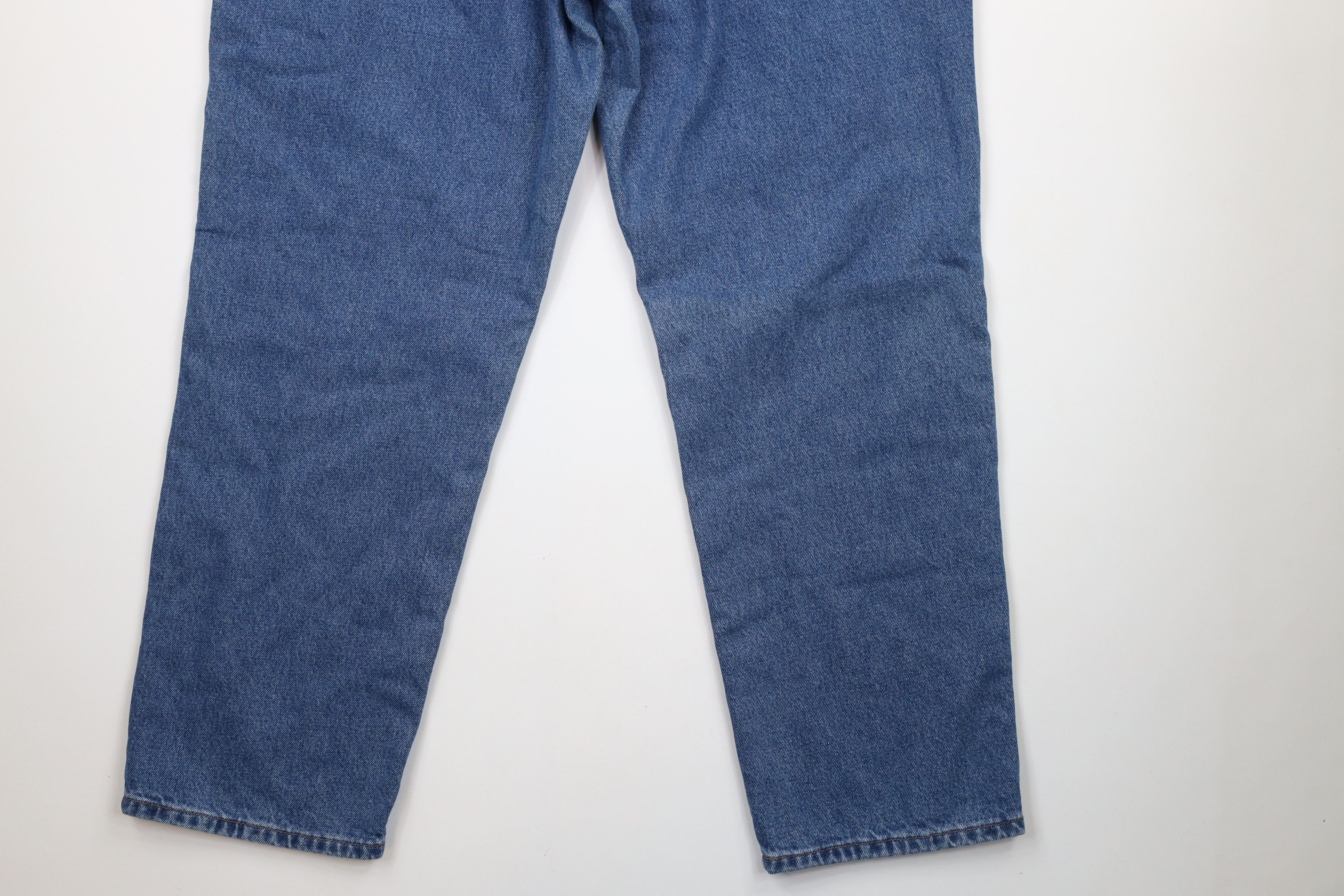 L.L. Bean × Vintage Vintage LL Bean Natural Fit Flannel Lined Denim Jeans Blue Size US 40 / EU 56 - 13 Thumbnail