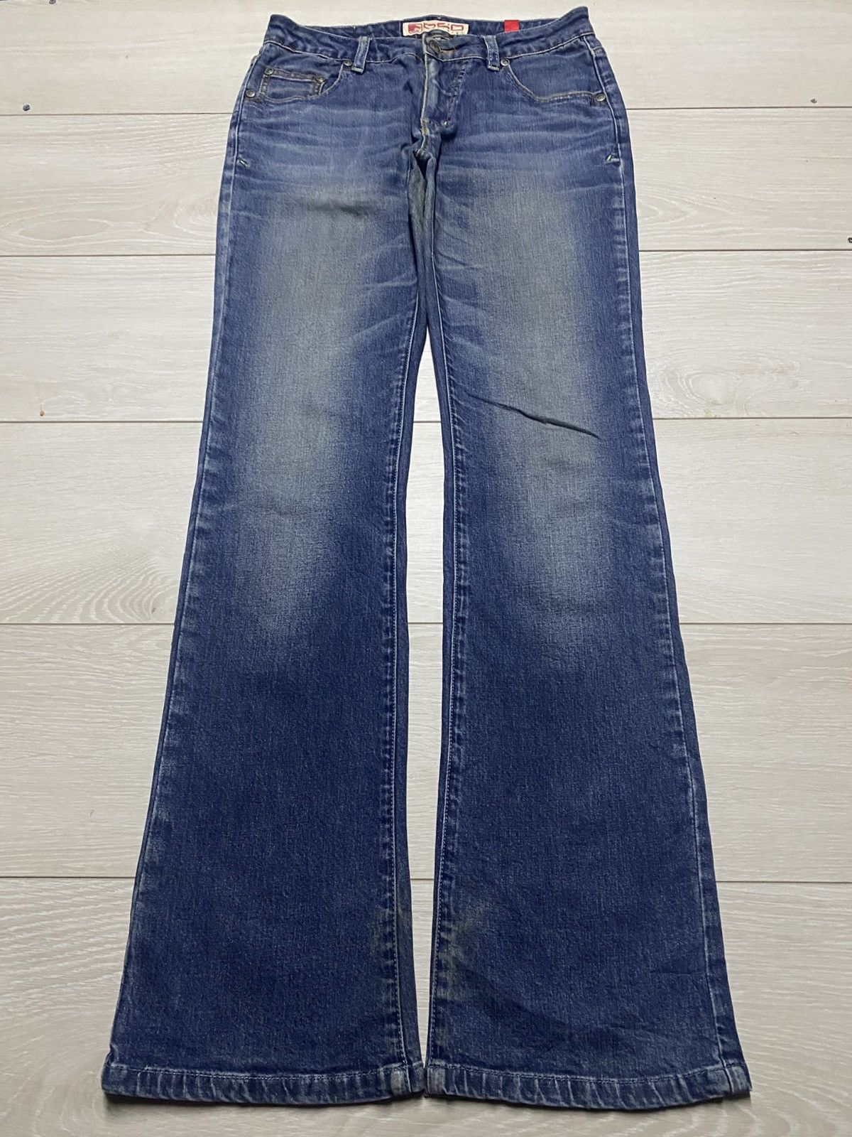 Other Vintage japanese Brand BSO Faded Wash Bootcut Flare Jeans Size US 28 / EU 44 - 1 Thumbnail