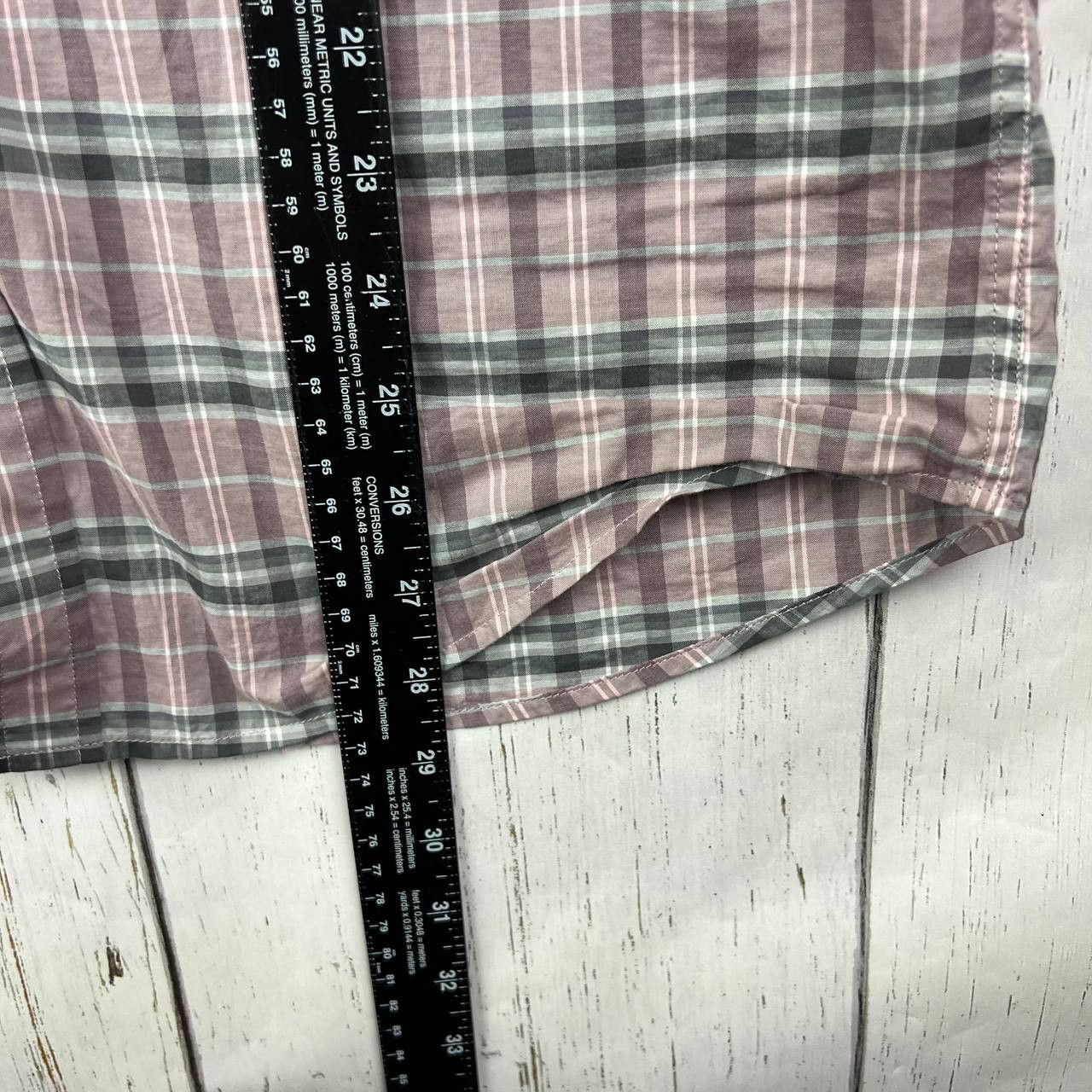 Hugo Boss BOSS Hugo Boss Medium Regular Fit Plaid Shirt Men Size US M / EU 48-50 / 2 - 8 Thumbnail