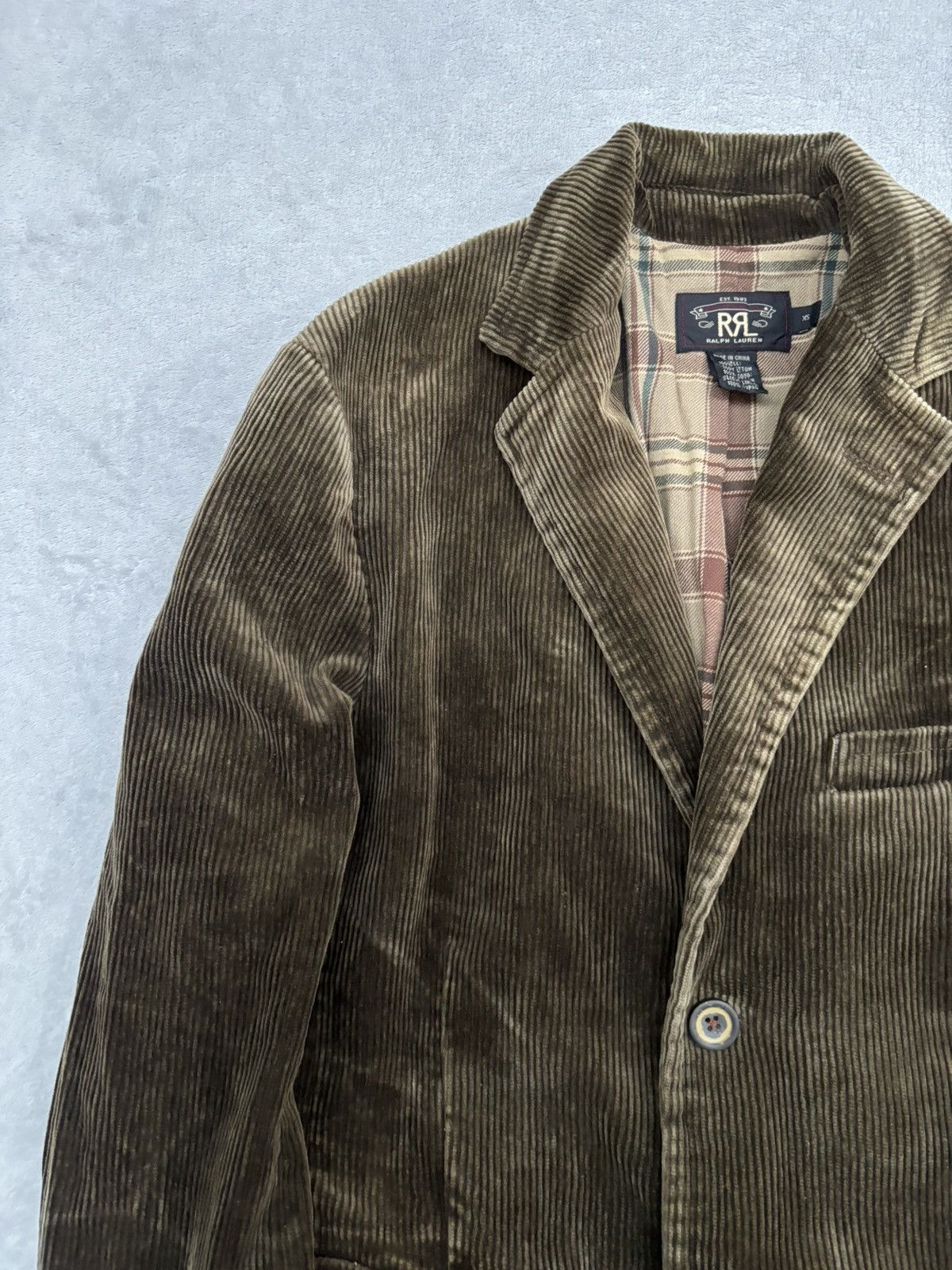 RRL Ralph Lauren RRL Double RL Heavy Corduroy Blazer Jacket Size US S / EU 44-46 / 1 - 7 Thumbnail