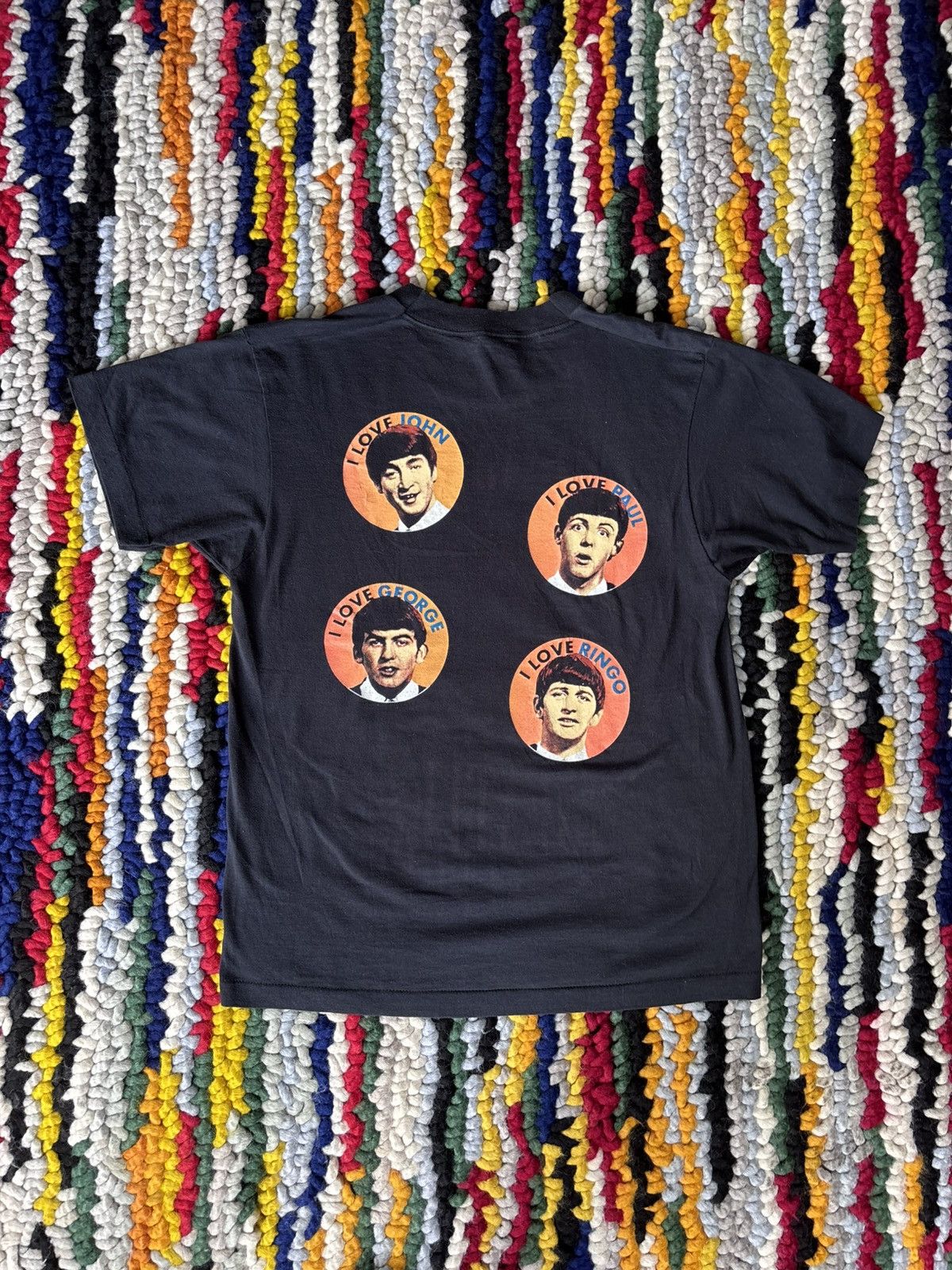 Band Tees × Vintage Vintage Beatles Band Tee Shirt Rare Size US M / EU 48-50 / 2 - 2 Thumbnail