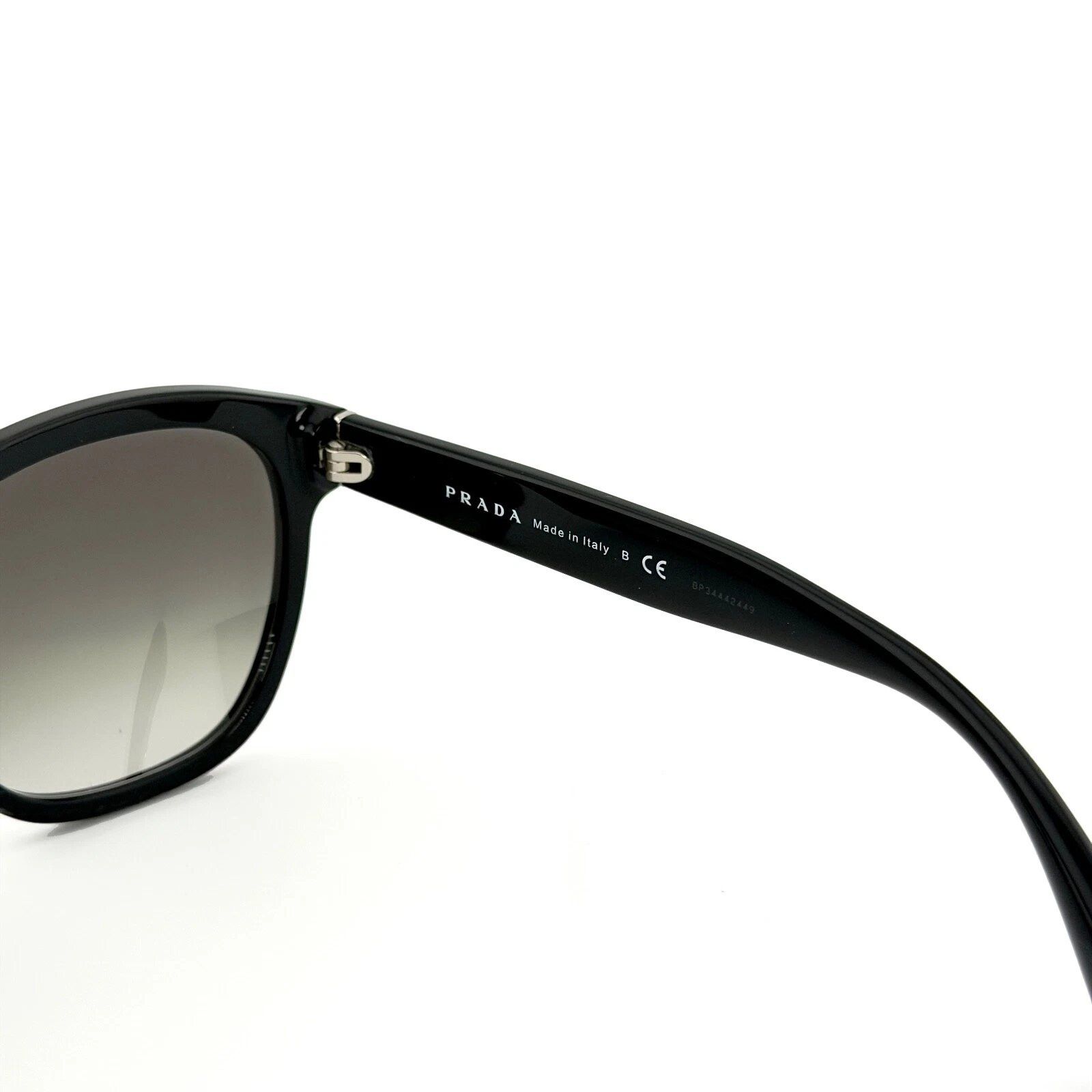 Prada PRADA 17RS PHANTOS PR17RS Black Classic Sunglasses 17R Size ONE SIZE - 7 Thumbnail