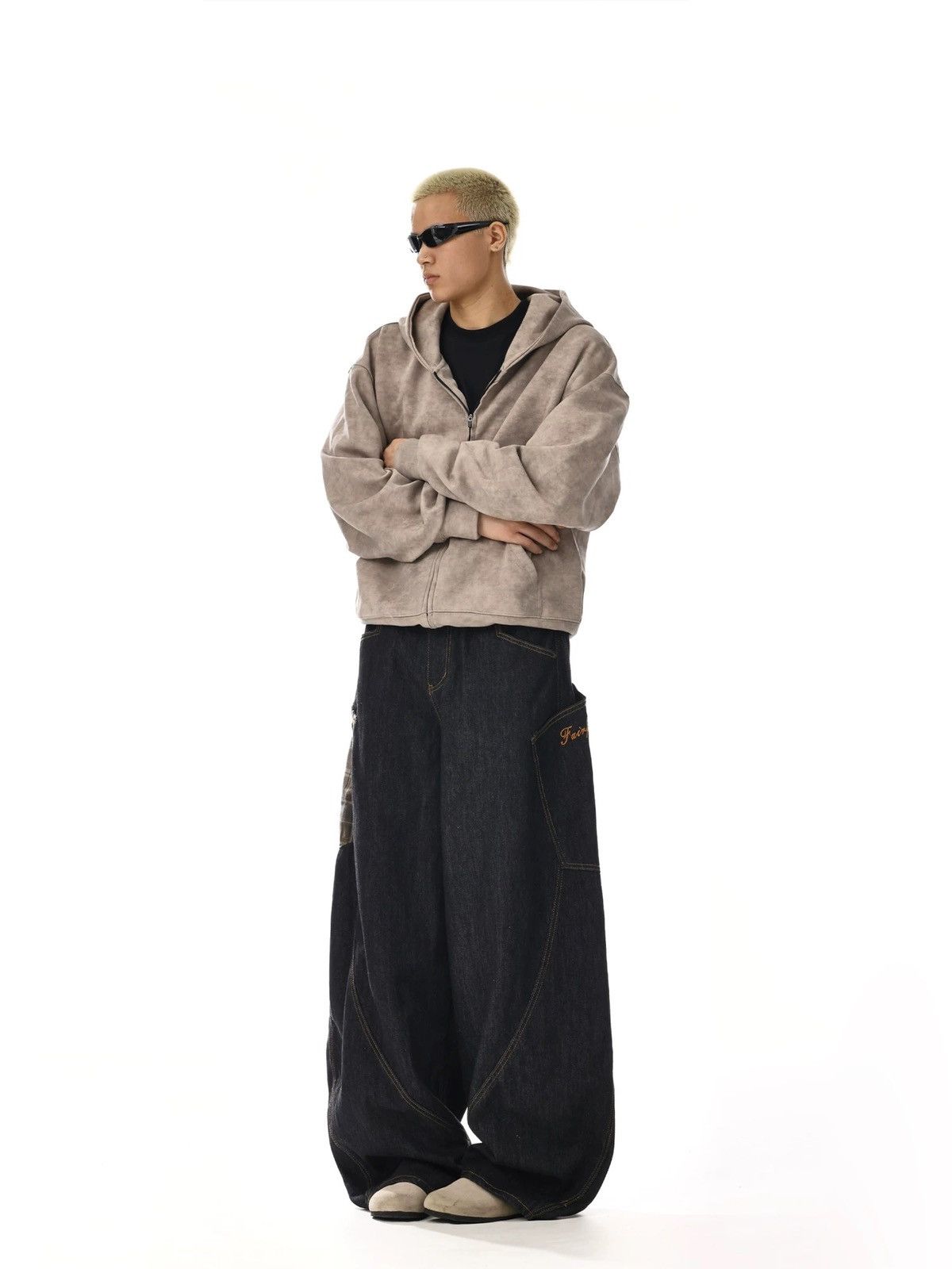 Japanese Brand × Vintage Retro punk pants Size US 32 / EU 48 - 4 Thumbnail