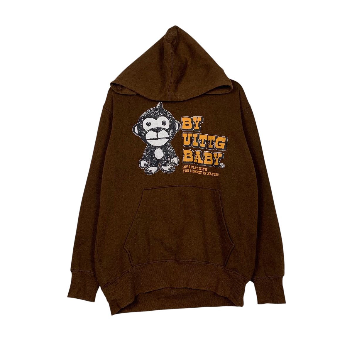 Japanese Brand Japanese Brand UITTG Baby Big Logo Hoodie Size US L / EU 52-54 / 3 - 1 Thumbnail
