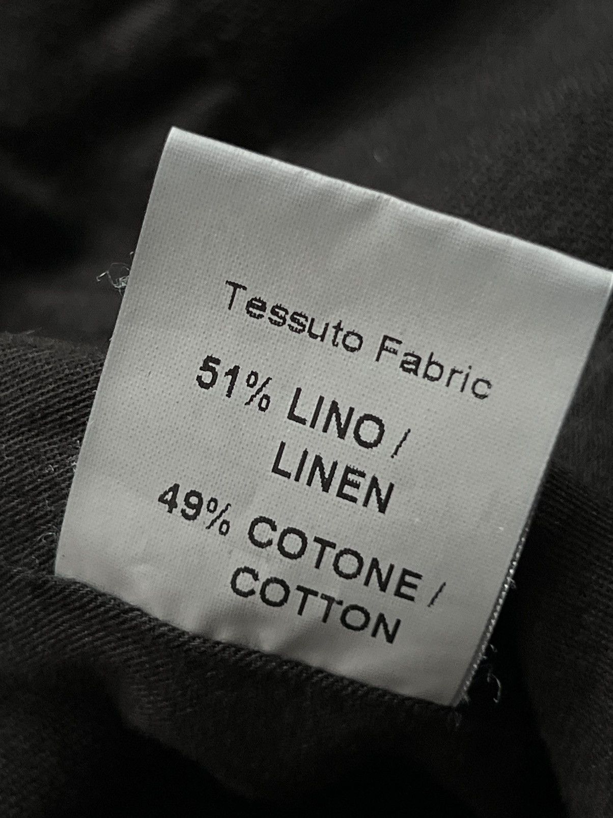Individual Sentiments 🇮🇹Lost&Found Ria Dunn Linen Asymmetrical Heavy Zip Up Jacket Size US L / EU 52-54 / 3 - 21 Thumbnail