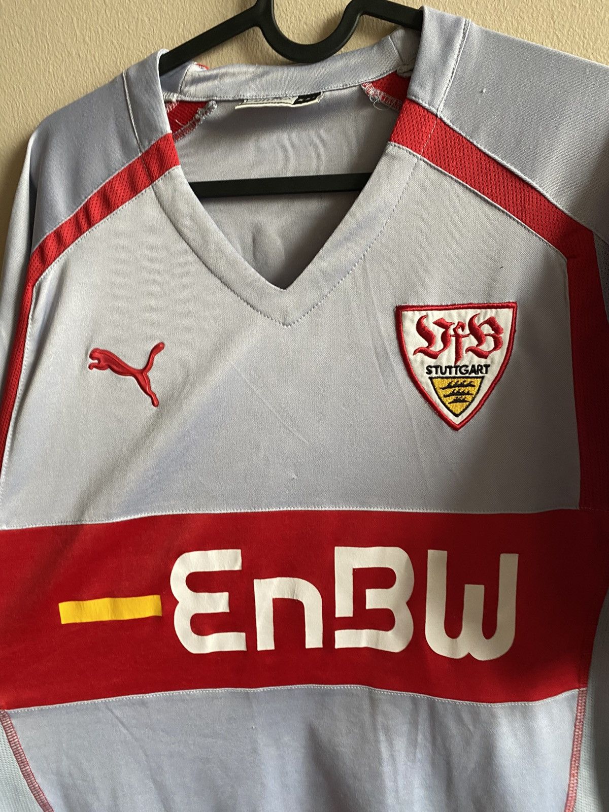 Puma Vintage Puma Stuttgart Tomasson 10 Soccer Jersey Size US XXL / EU 58 / 5 - 7 Thumbnail