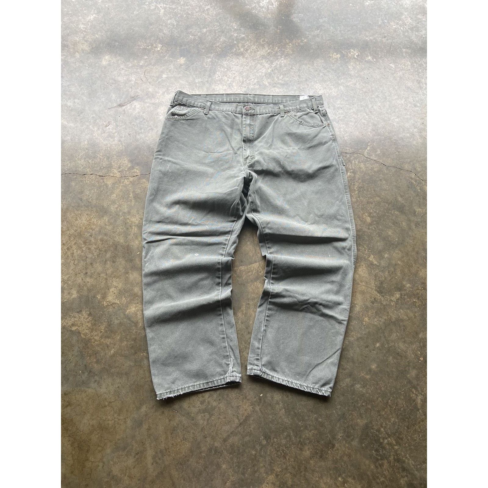Dickies × Vintage Vintage Faded Baggy Y2K Dickies Carpenter Pants Size US 42 / EU 58 - 2 Thumbnail