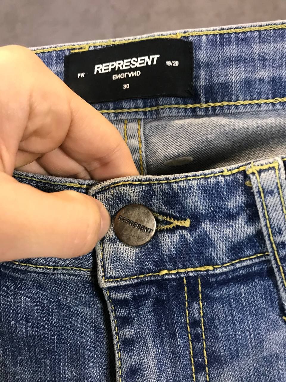 Represent Clo. Represent distressed biker jeans Size US 30 / EU 46 - 5 Thumbnail