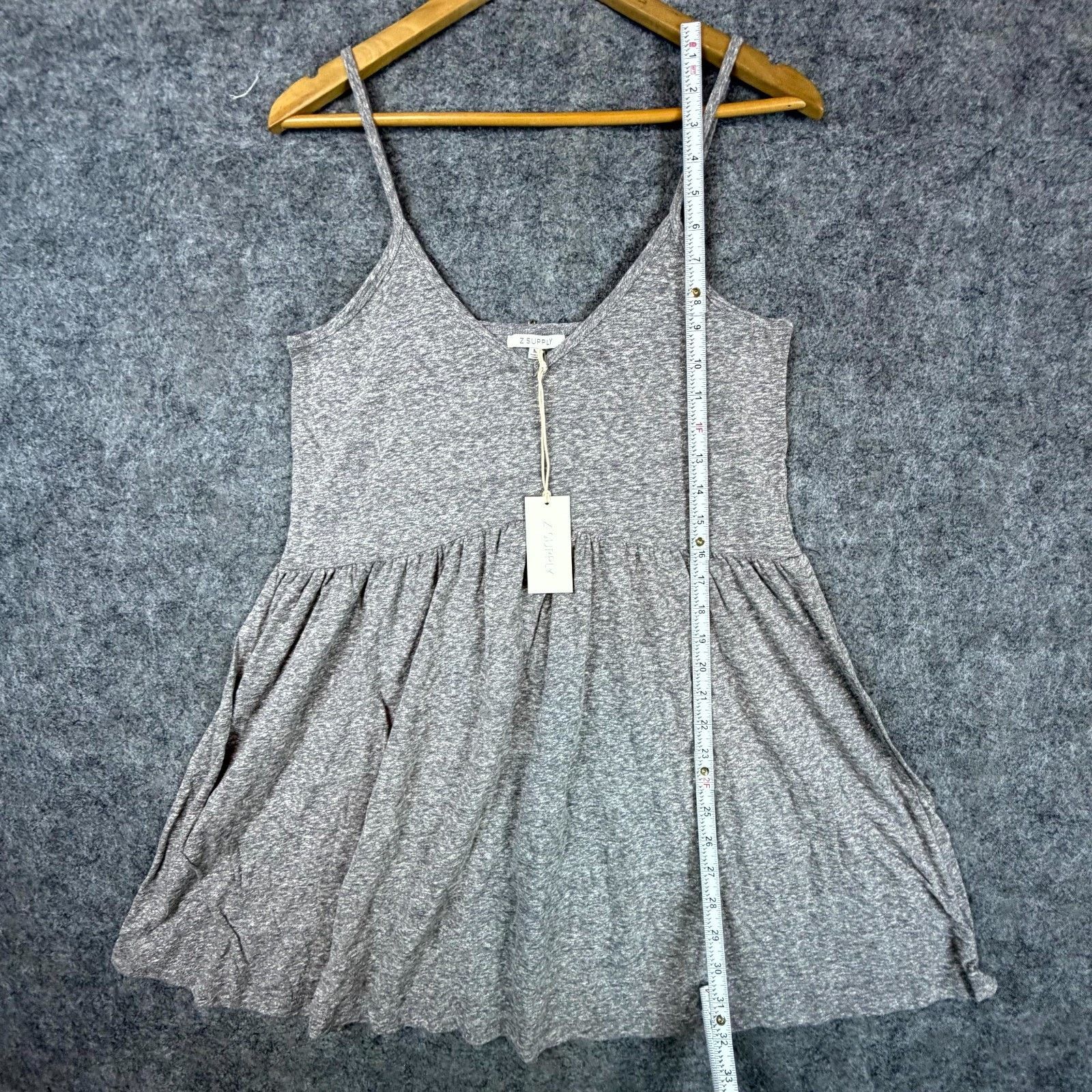 Z Supply Z Supply Kona Triblend Dress Medium Heather Gray Beachy Boho Size M / US 6-8 / IT 42-44 - 7 Thumbnail