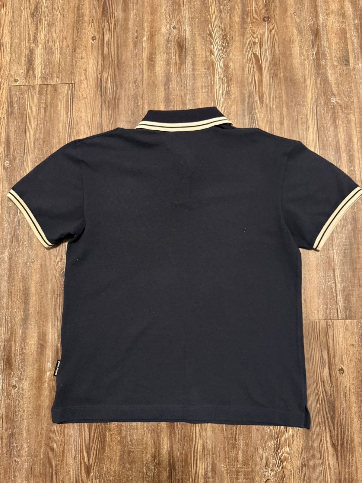 Palm Angels Palm Angels Polo Navy Blue Shirt Size US L / EU 52-54 / 3 - 2 Thumbnail