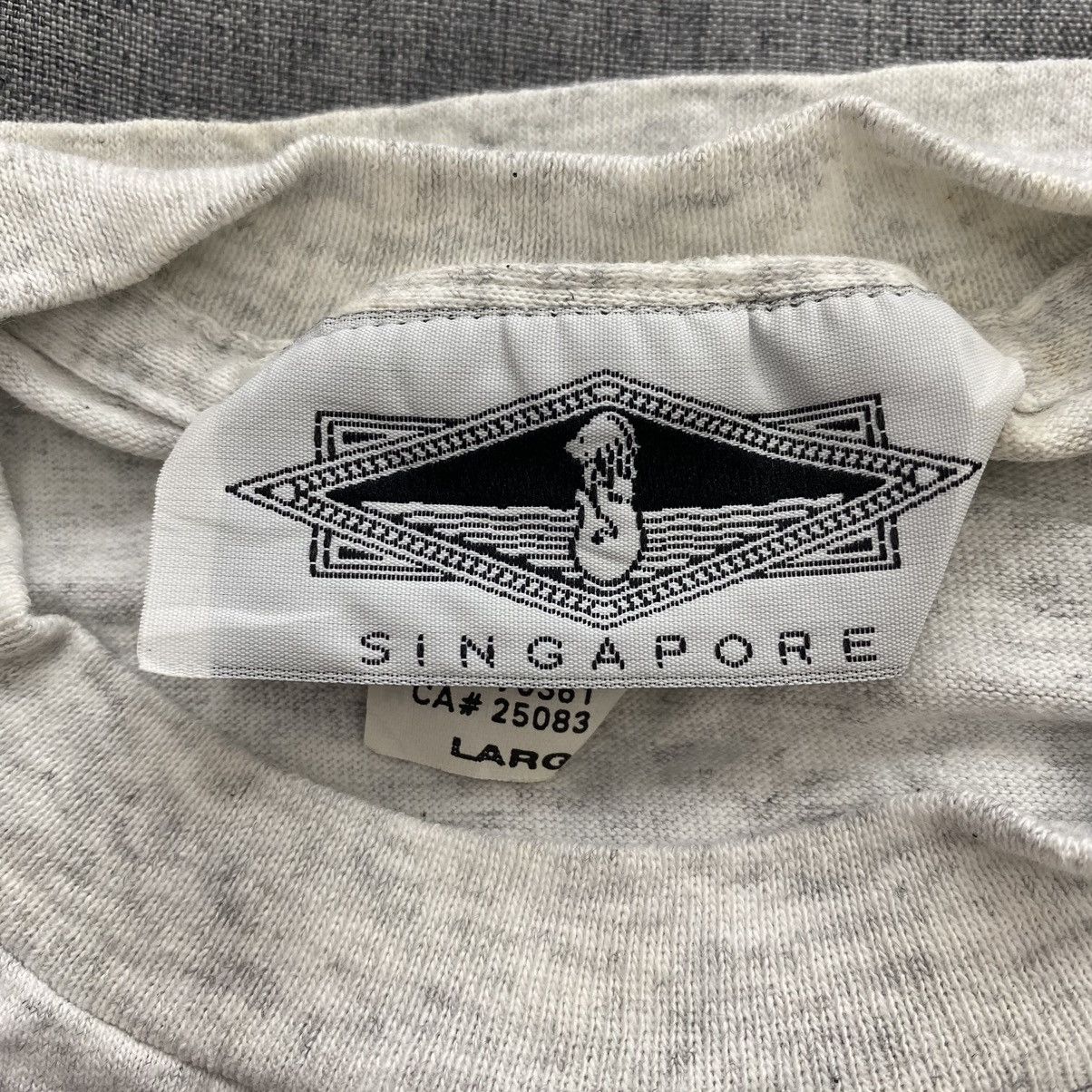 Vintage Vintage SINGAPORE Country Attraction Print Souvenir Grey Size US L / EU 52-54 / 3 - 4 Thumbnail