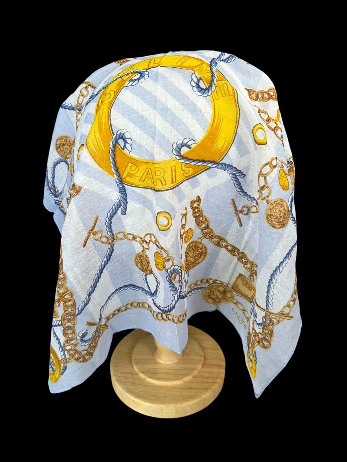 Celine × Vintage CELINE Handkerchief/Bandana/NackerChief Size ONE SIZE - 1 Thumbnail