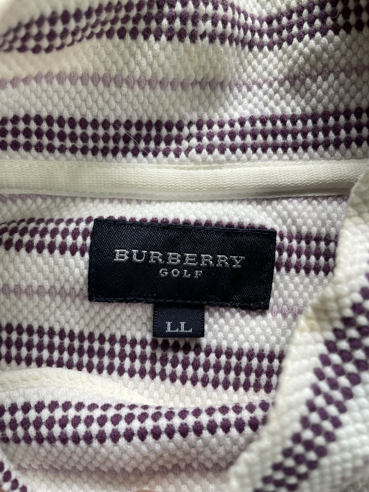 Burberry BURBERRY STRIPED TURTLENECK KNITWEAR Size US M / EU 48-50 / 2 - 8 Thumbnail