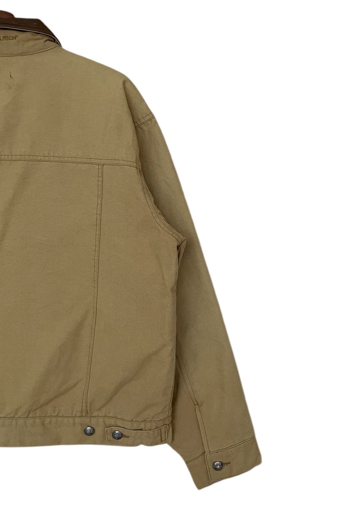 Vintage × Woolrich Woolen Mills Vintage Brand Woolrich Duck Canvas Trucker Jacket 1990s Size US L / EU 52-54 / 3 - 9 Thumbnail