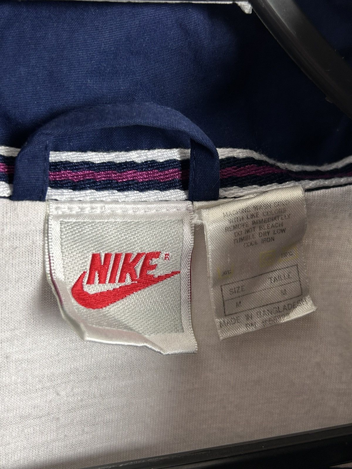 Nike 80s Vintage Nike Supreme Court Embroidered Logo Zip Jacket Size US M / EU 48-50 / 2 - 6 Thumbnail